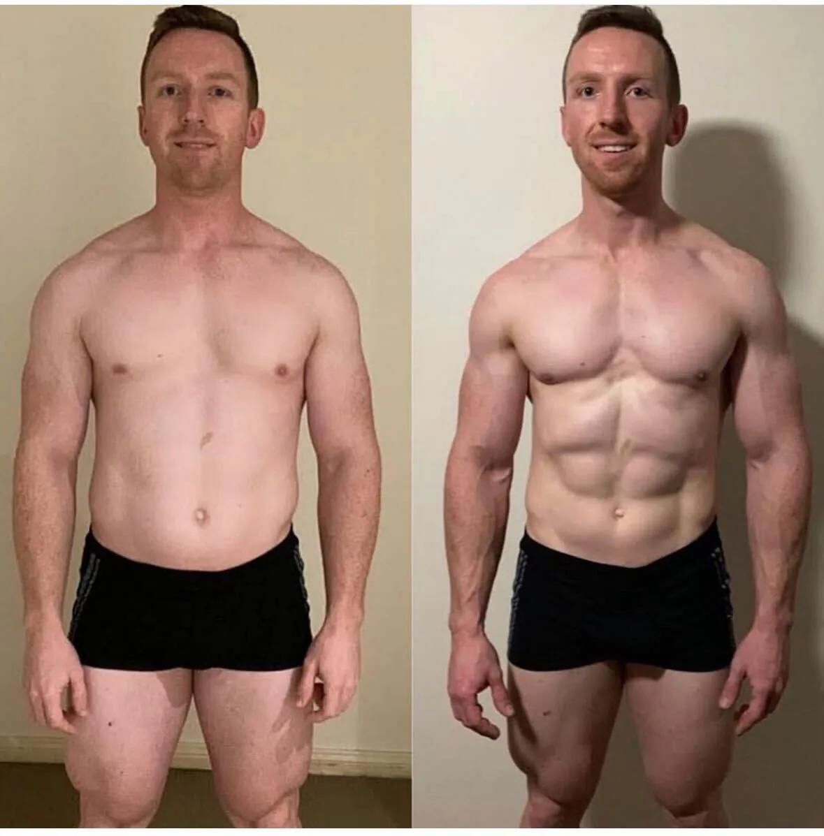 Greg S before and after