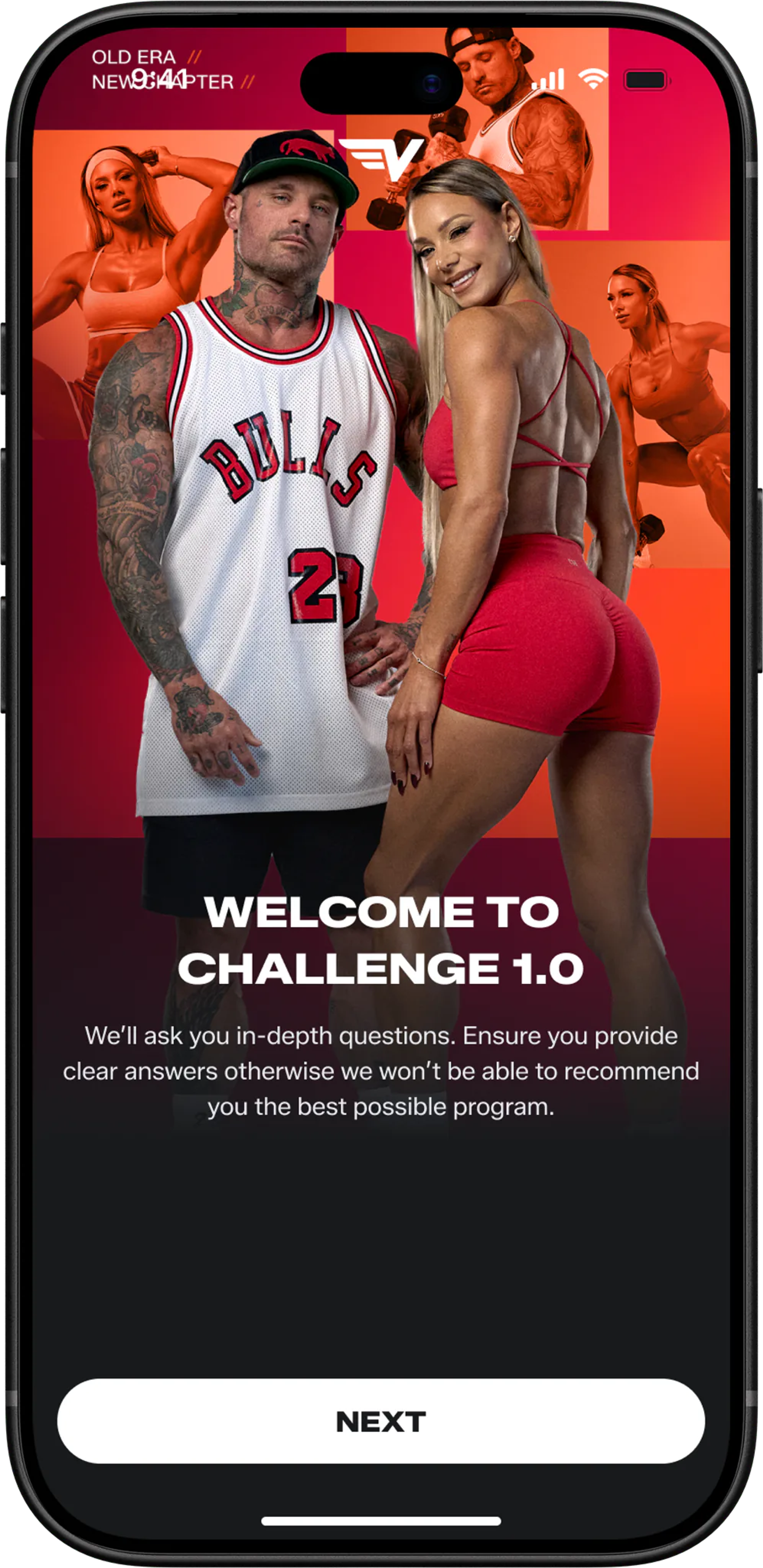 Workout screenshot