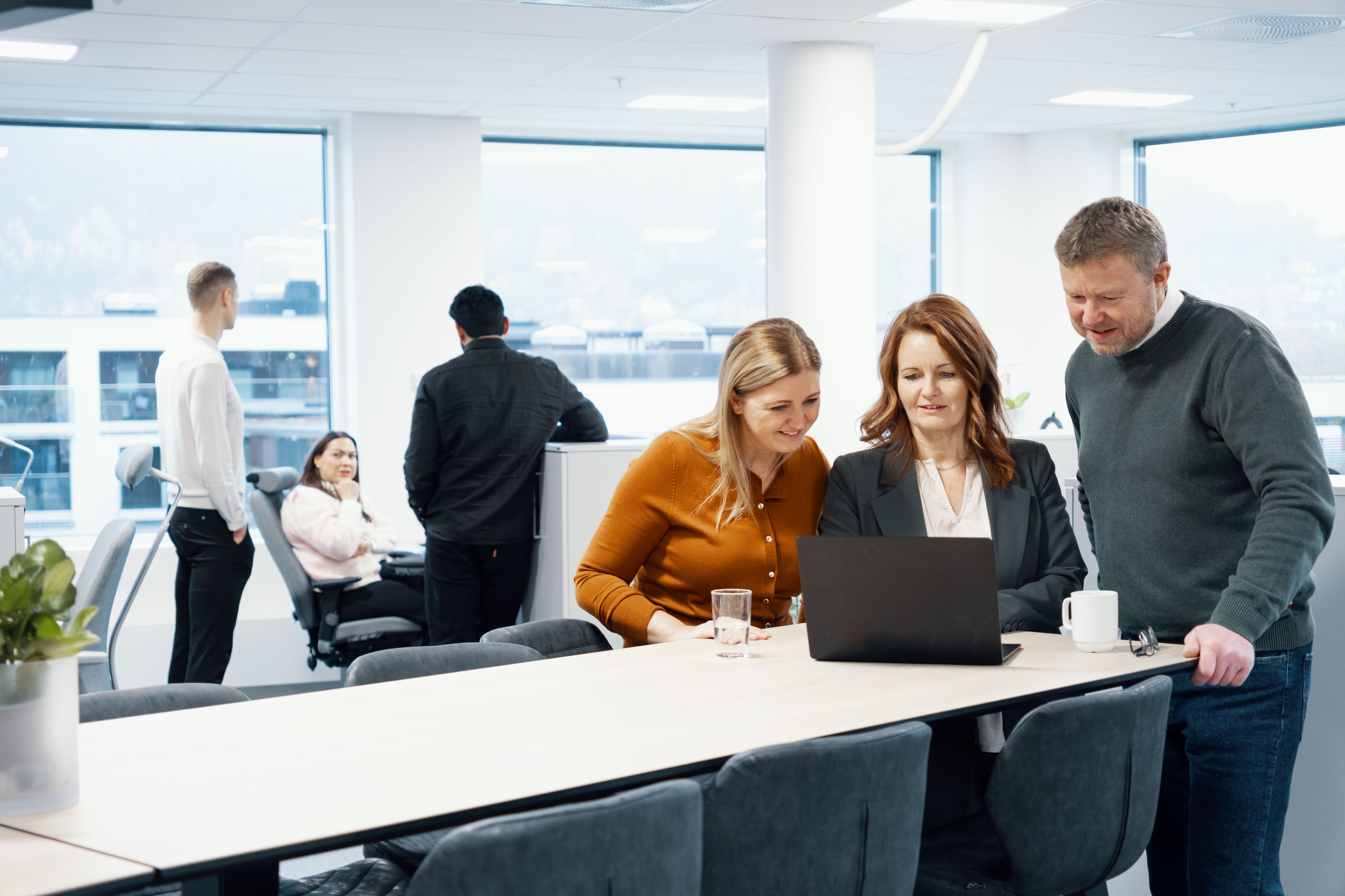 ansatte i Glitre Nett