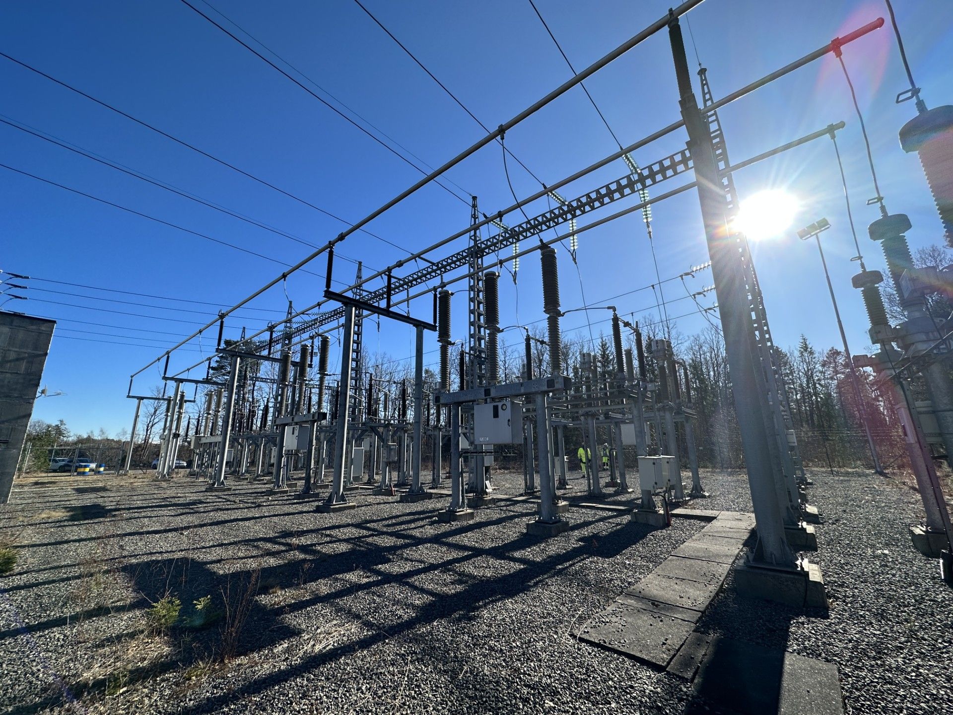 Bilde av dagens Bjorbekk transformatorstasjon.