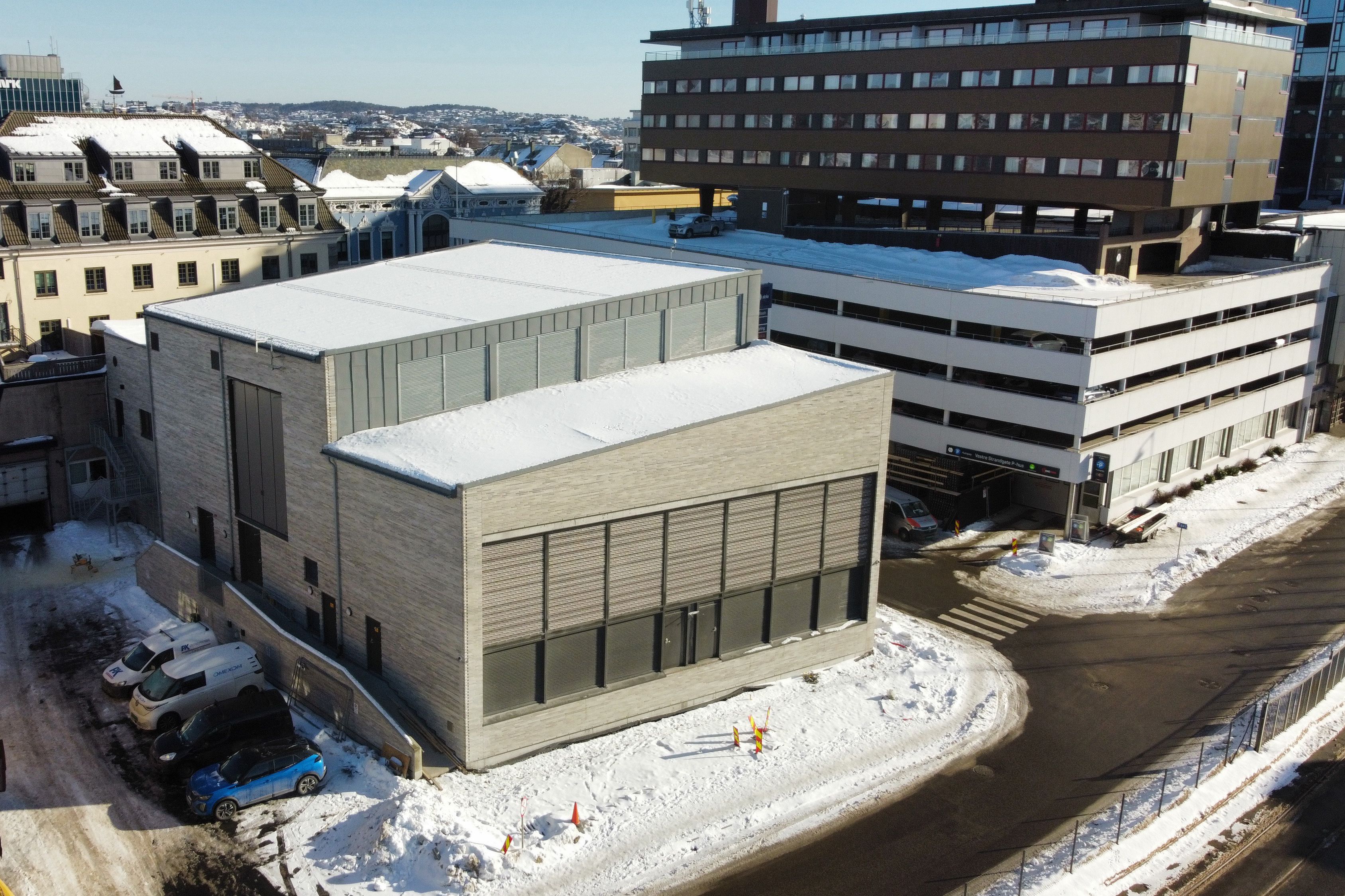 Bygging av Tollboden transformatorstasjon