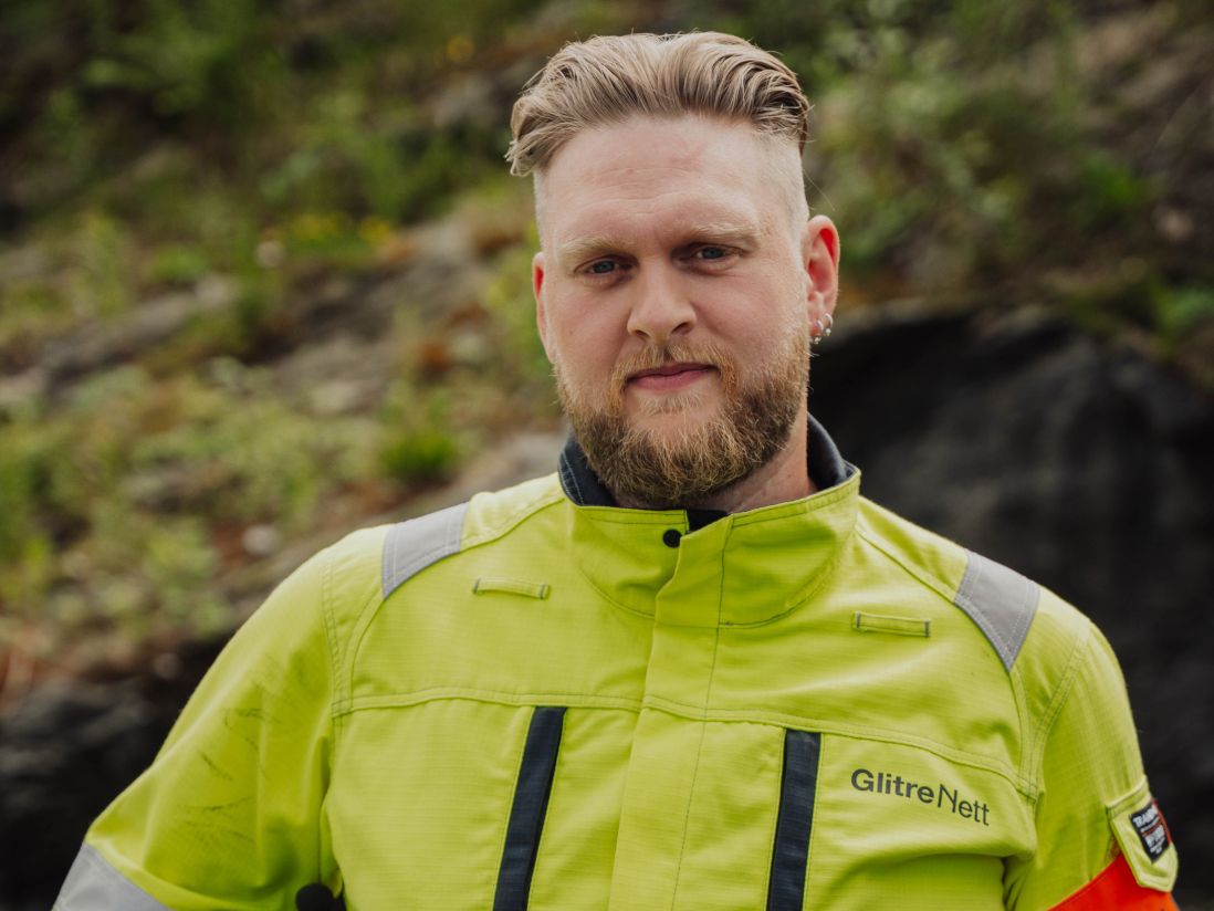 Profilbilde, mann, energimontør