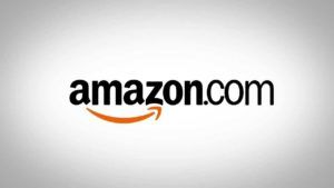 Logotipo de Amazon, con la flecha que va de la A a la Z
