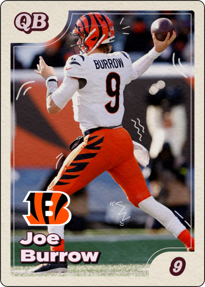 Joe Burrow card