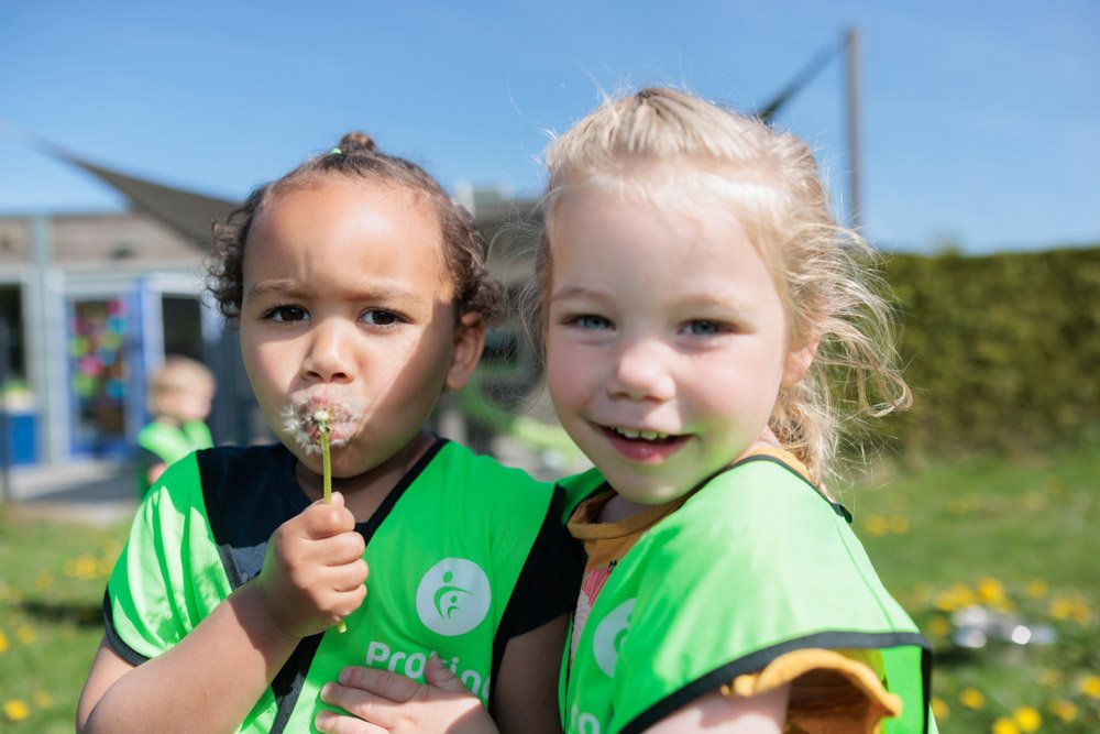 Blije kinderen