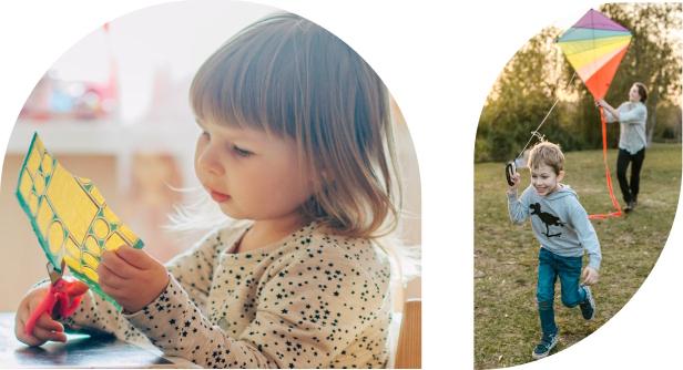 Kinderen spelen