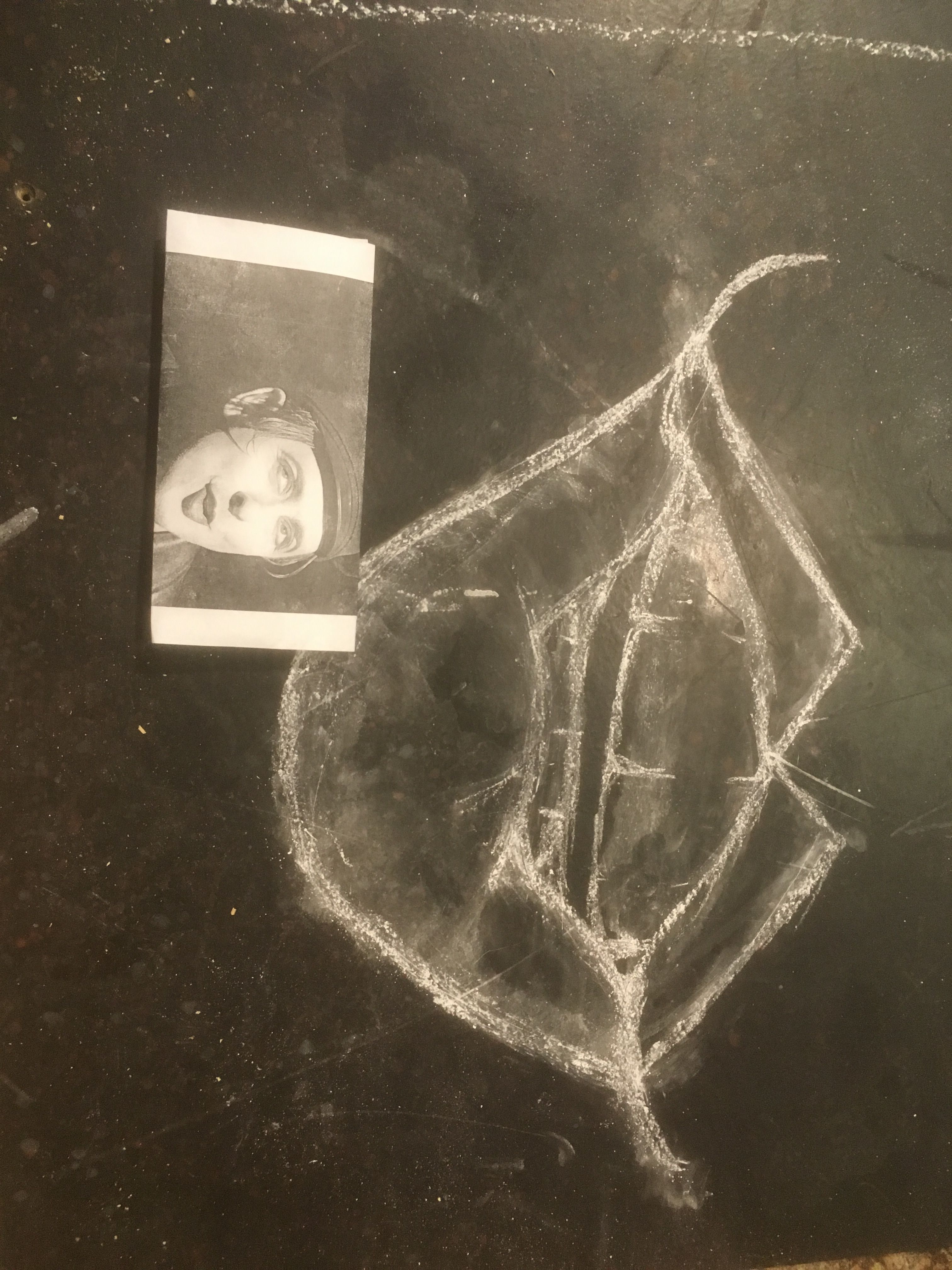 Texture and Shape Paper mache Trial