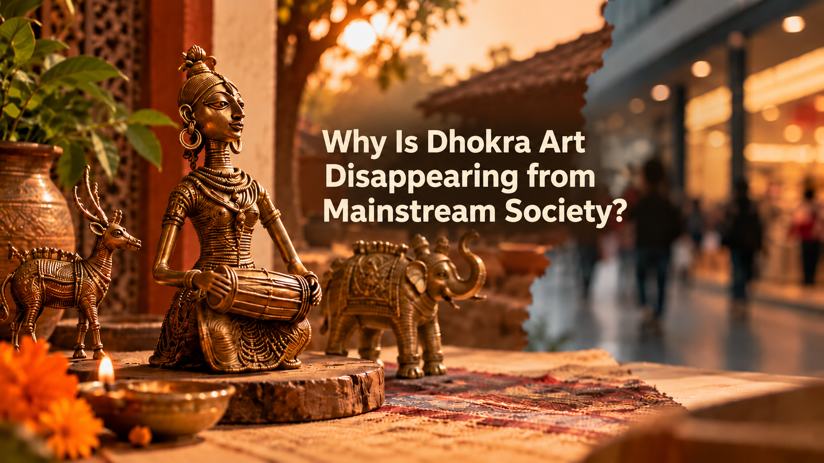 Why Is Dhokra Art Disappearing from Mainstream Society?