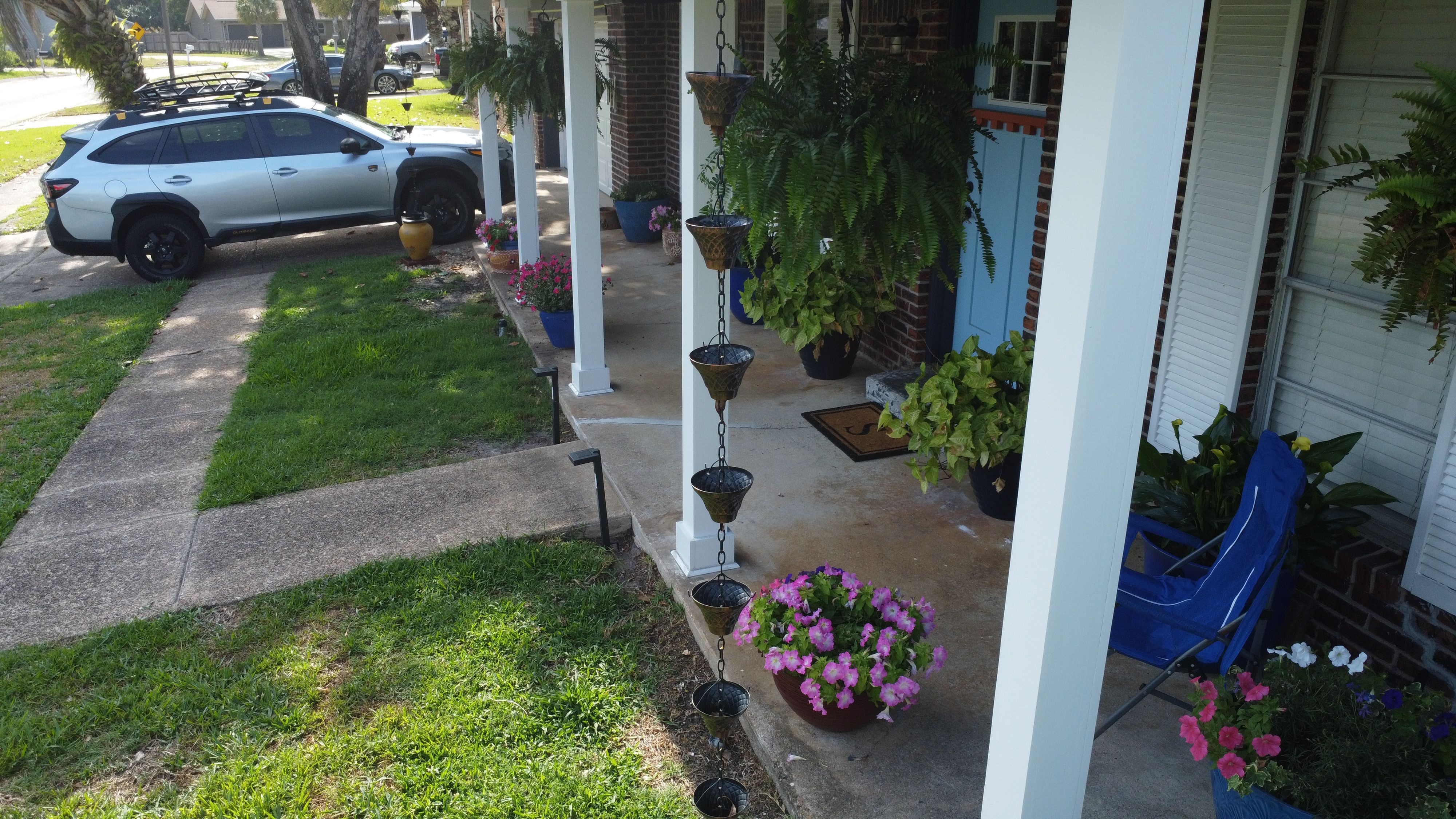 Porch Column Installation in Fort Walton Beach, Florida