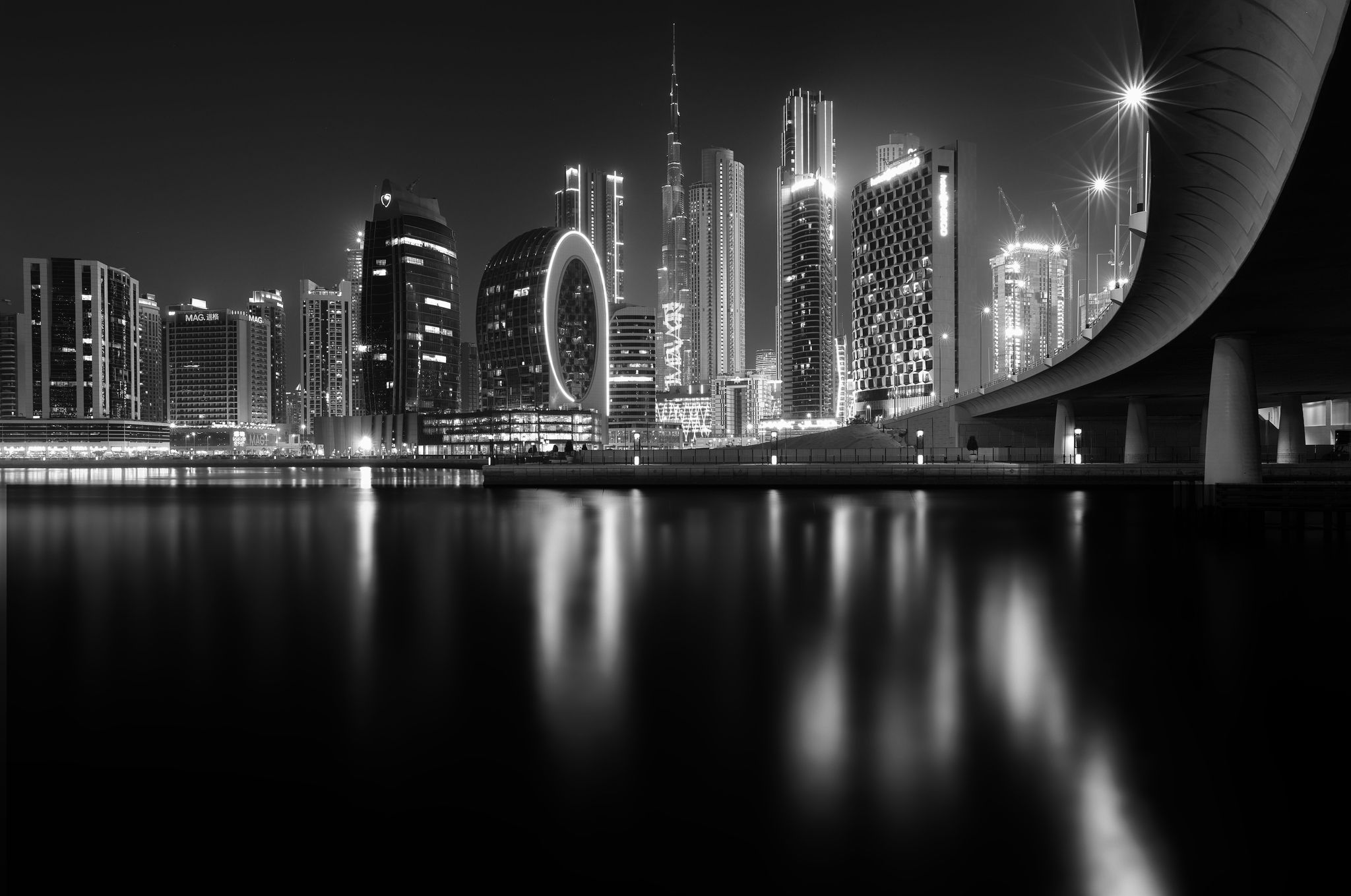 Dubai at night