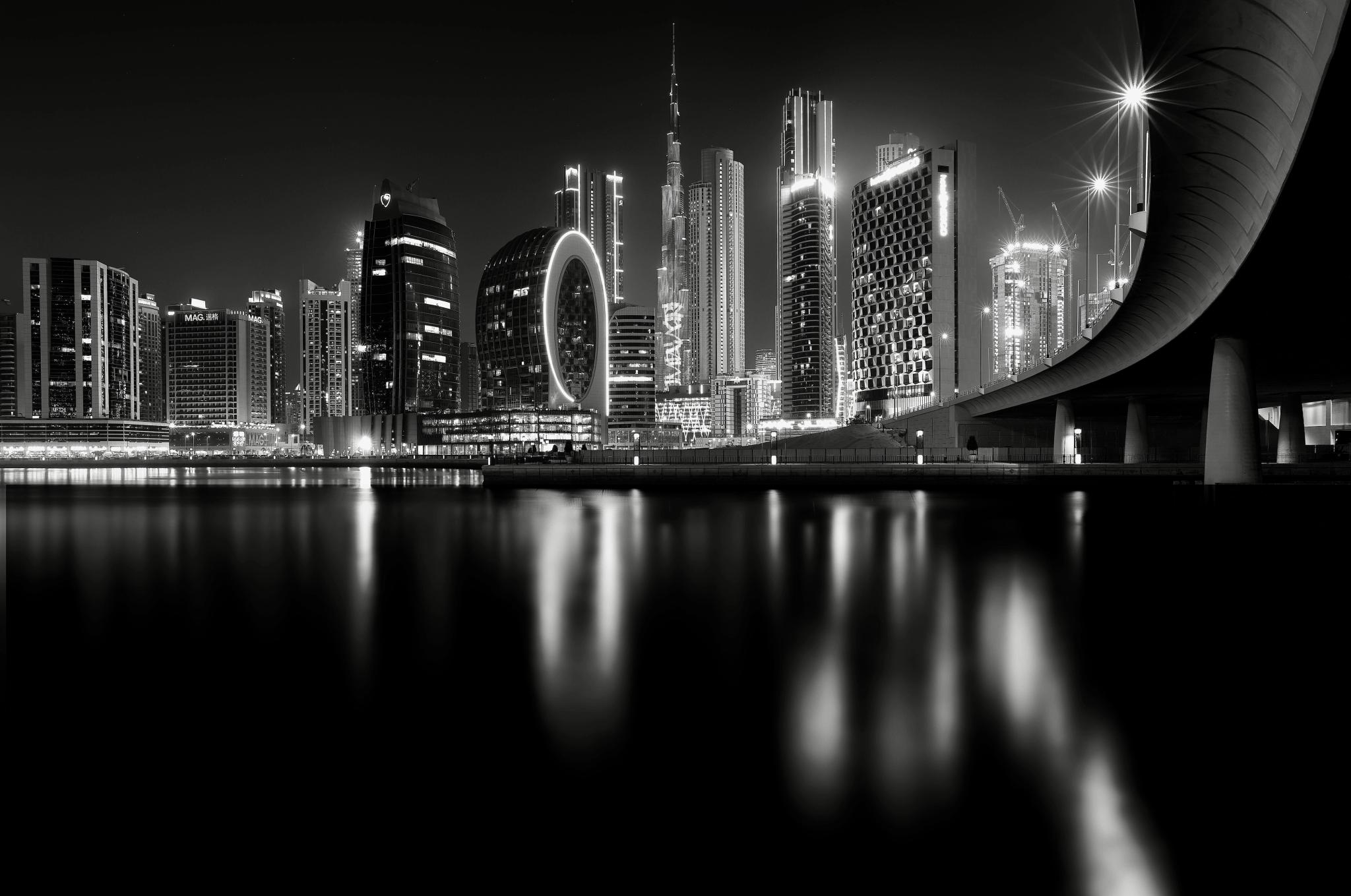 Dubai at night