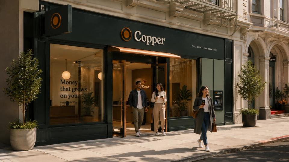 The Copper mint storefront on Valencia St