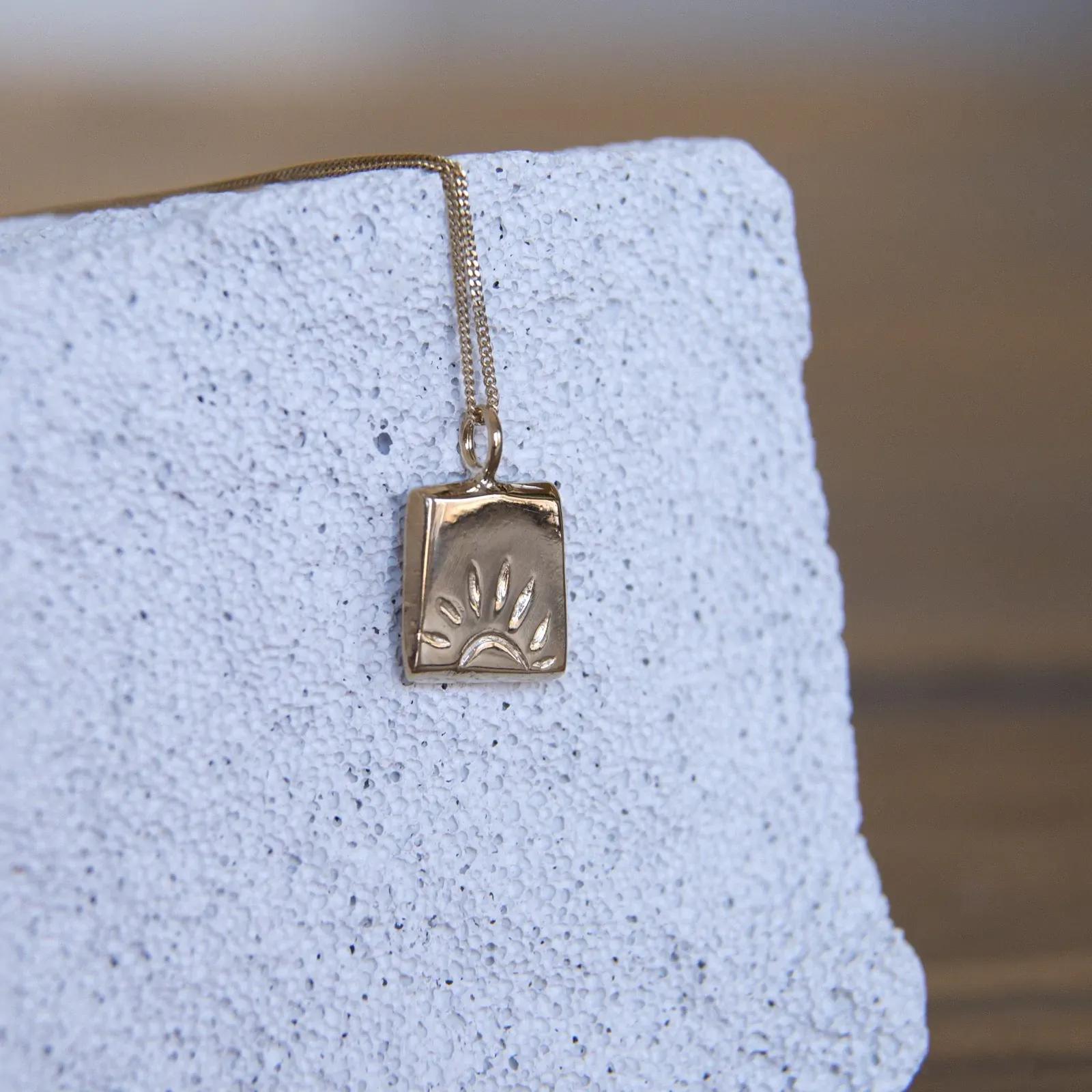 Golden Sunrise Pendant
