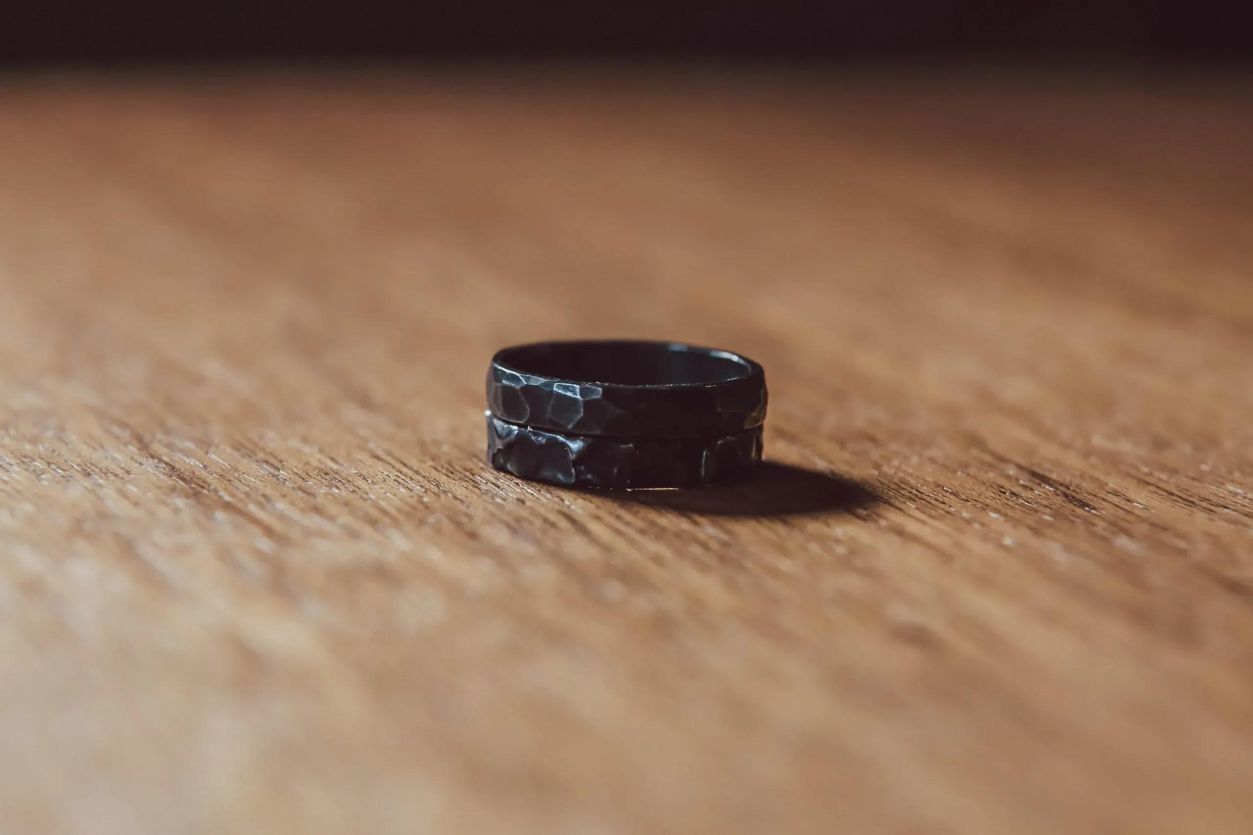 Oxidised Silver Rings
