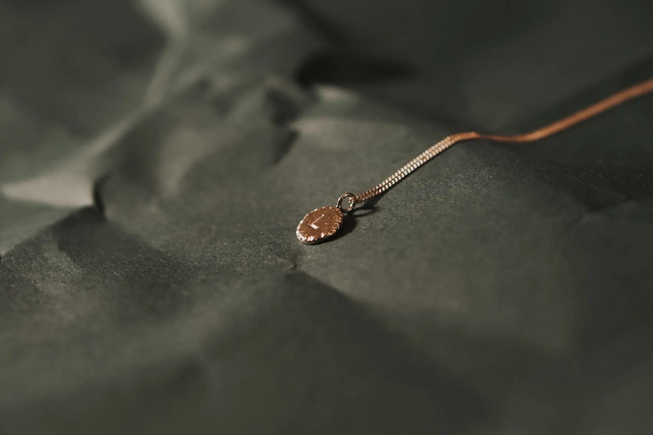 Dainty Letter Pendant
