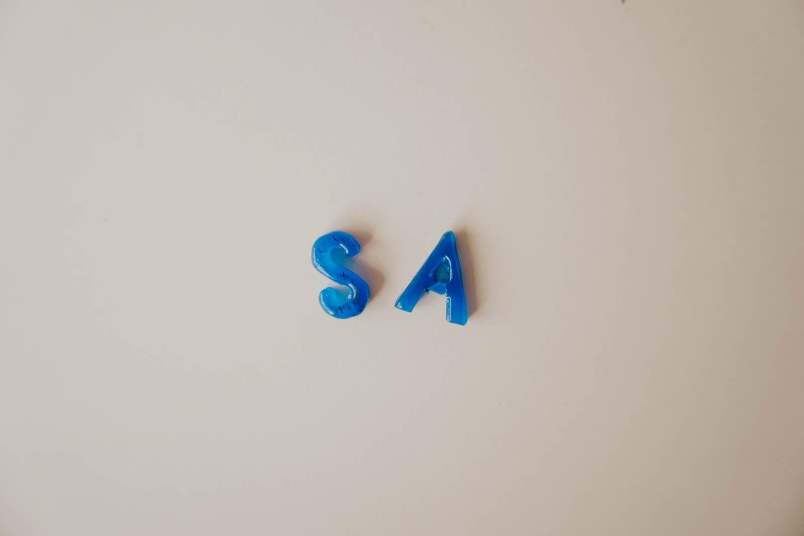 Personalised Letter Cufflinks