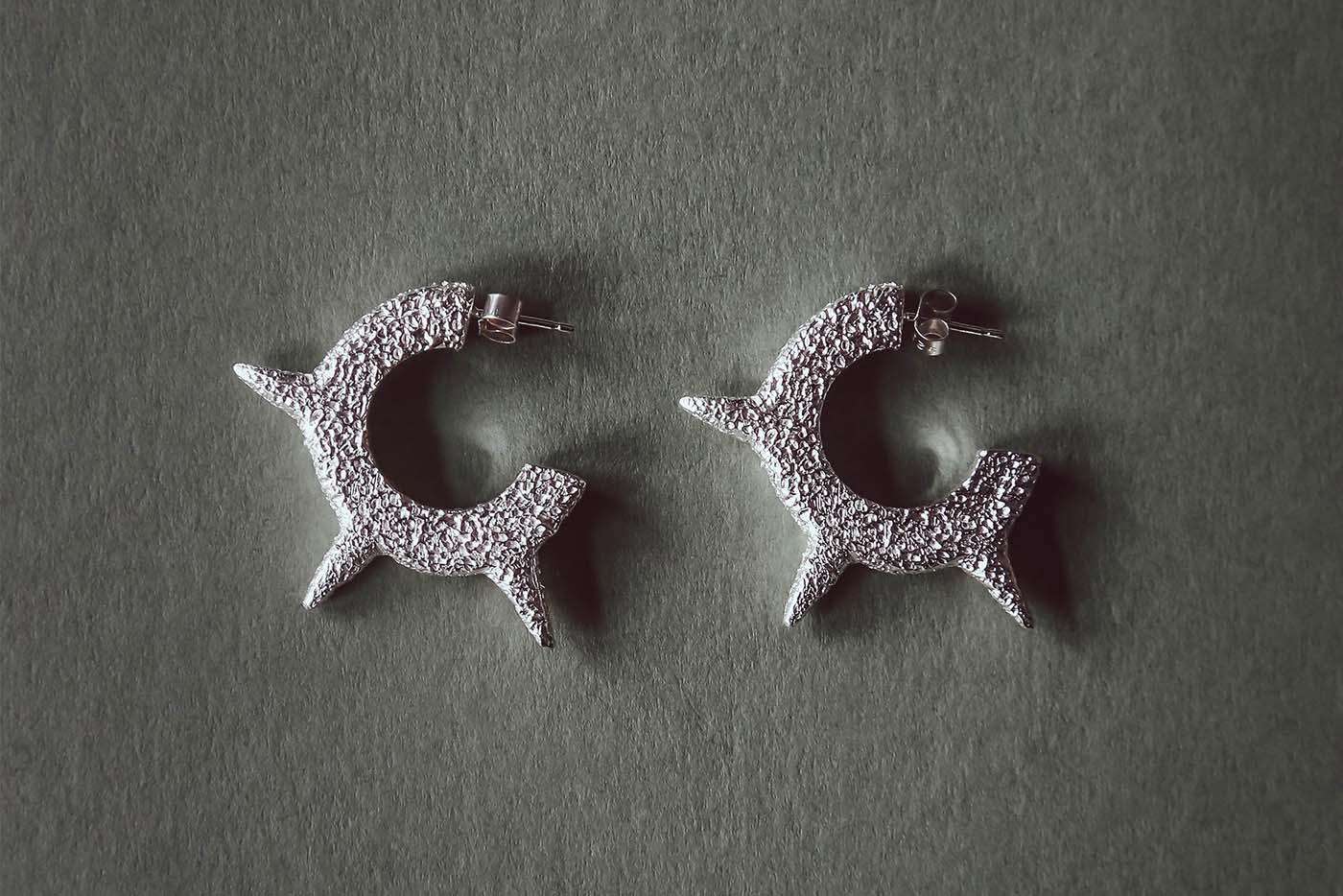 Sophie Hannah's Punk Earrings