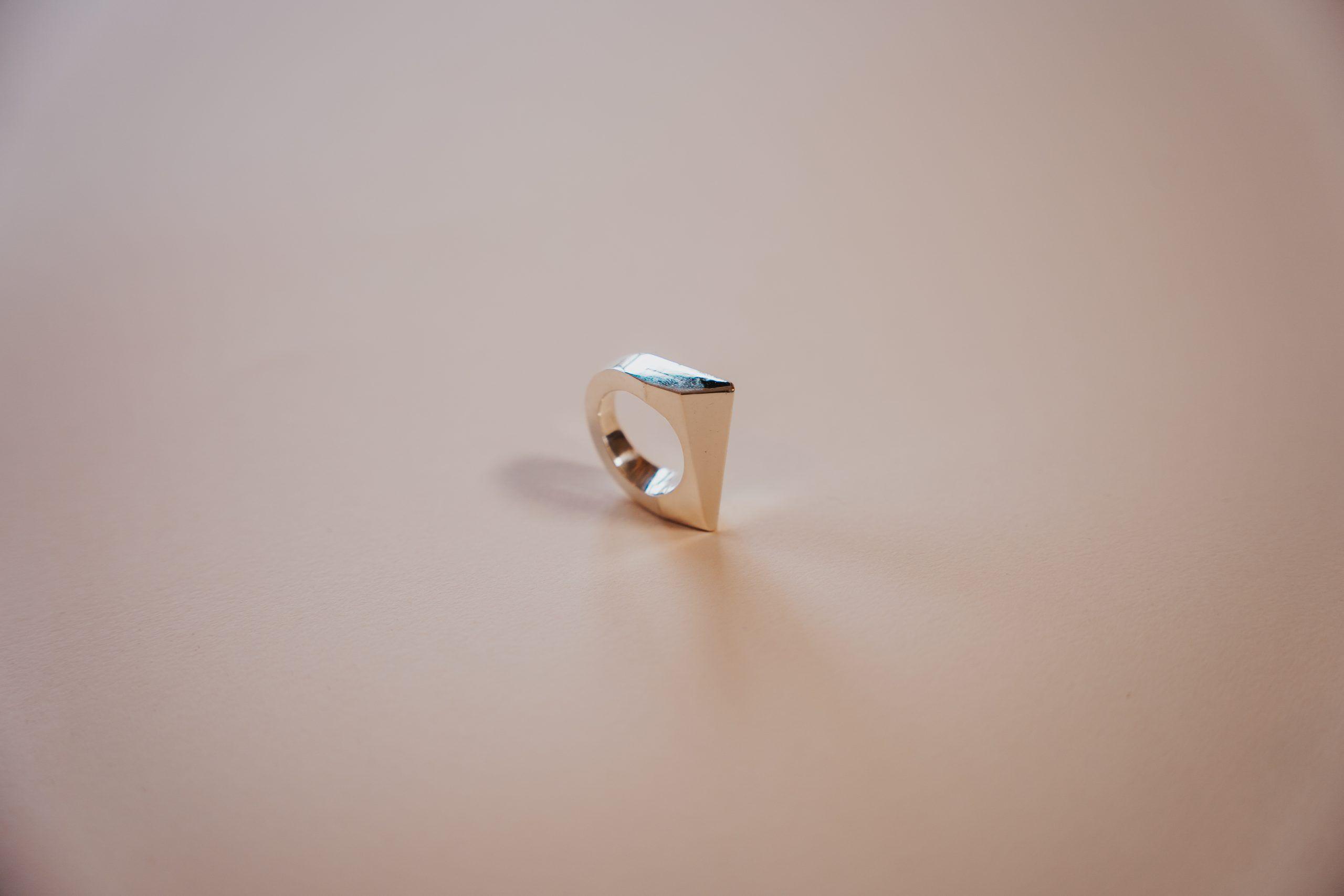 Slanted Edges Ring