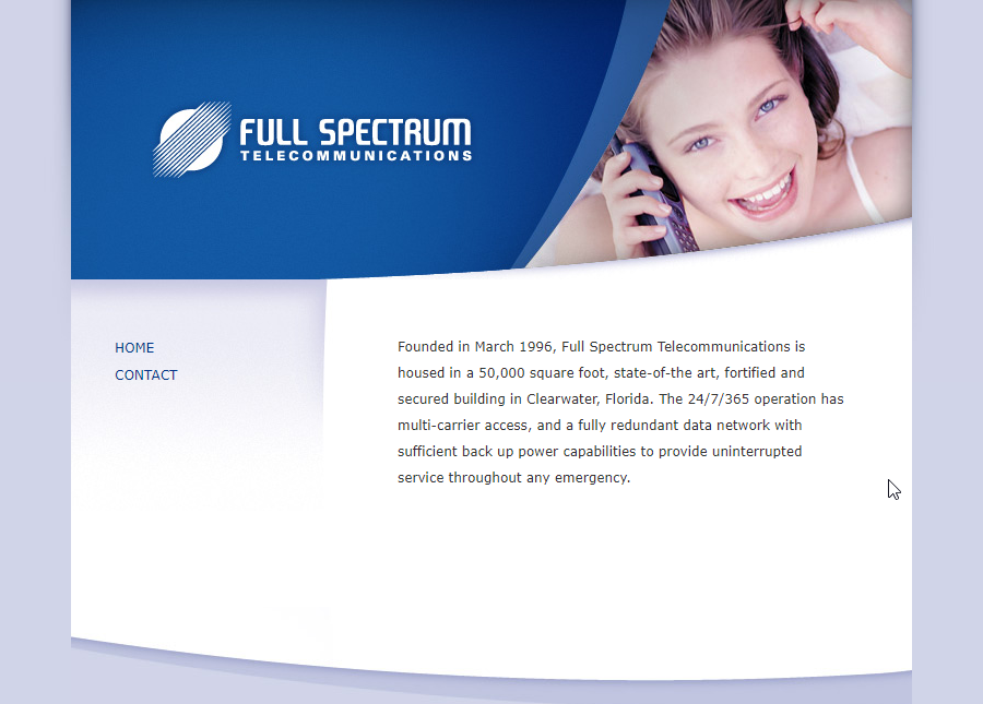 Full Spectrum Website Screenshot