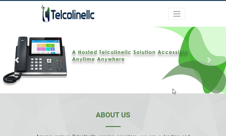 Telcoline Website Screenshot