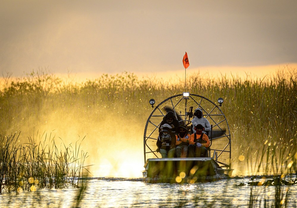 Everglades je jedním z národních parků na Floridě.