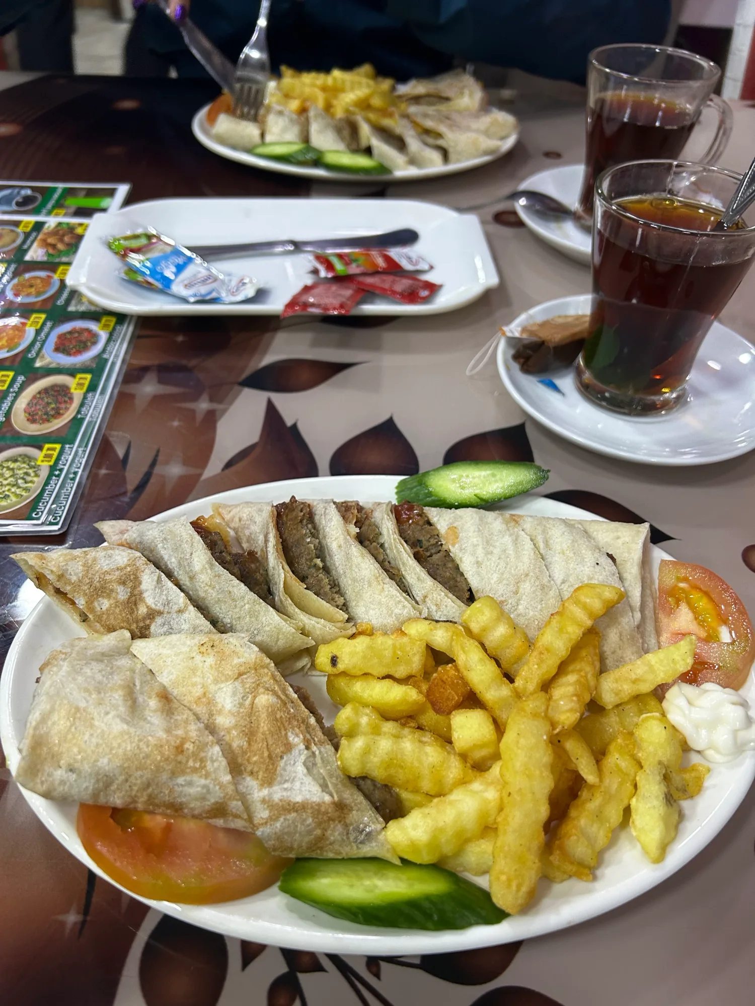 hrad Kerak večeře