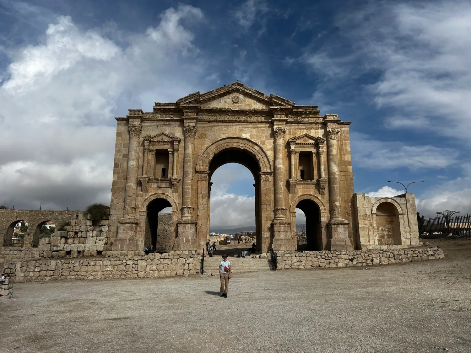 Jerash archeologické naleziště 