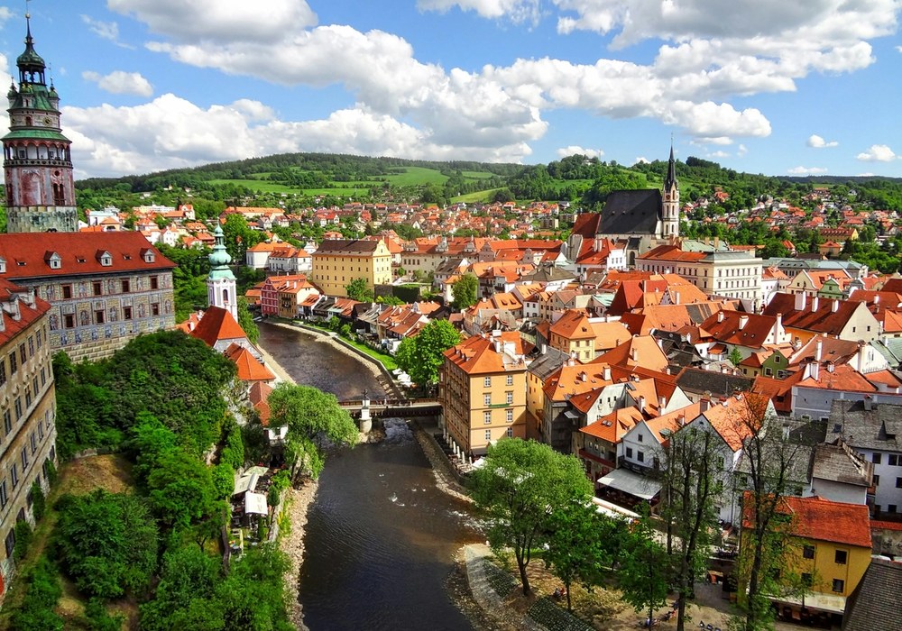 Český Krumlov jsme navštívili opravdu v každém ročním období a pokaždé se zamiluju.