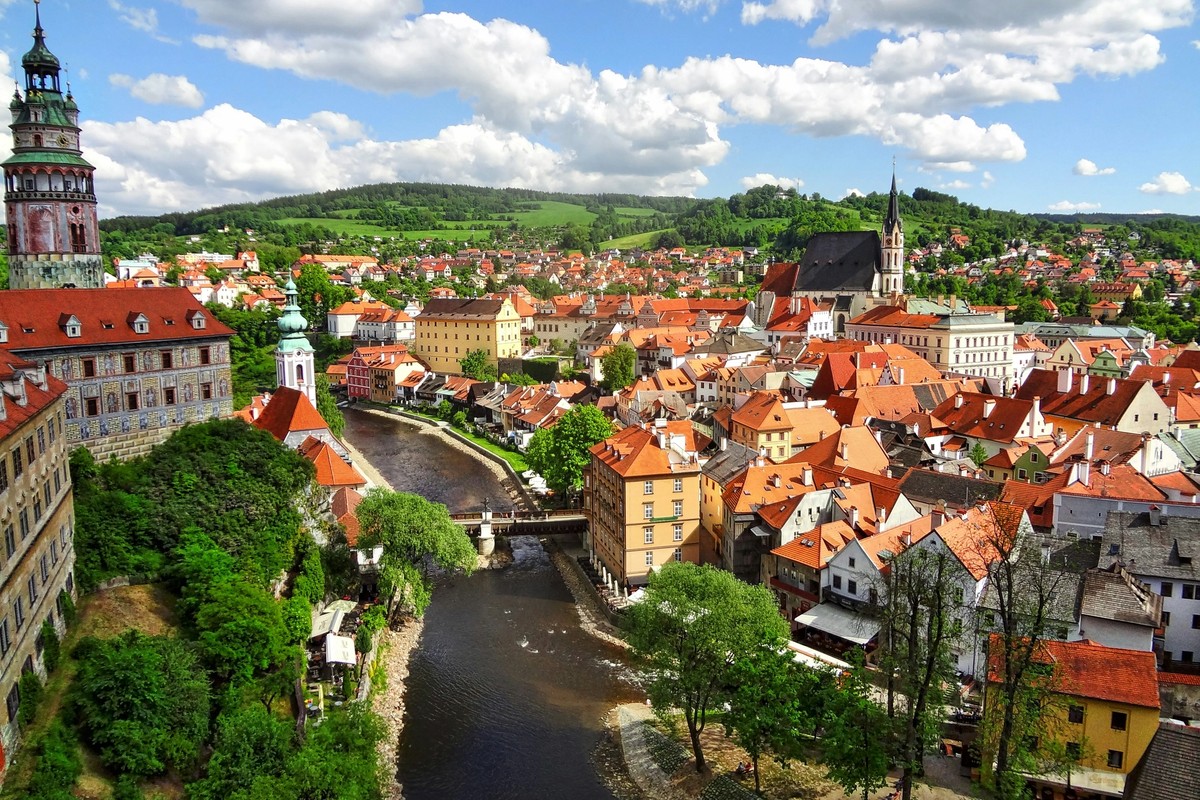 Český Krumlov jsme navštívili opravdu v každém ročním období a pokaždé se zamiluju.