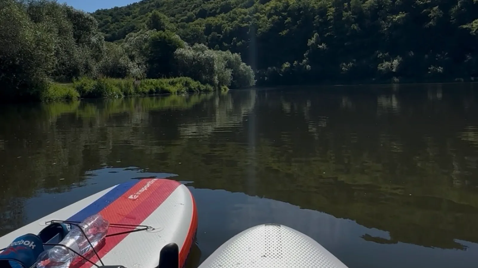 Z Hýskova do Berouna na paddleboardu
