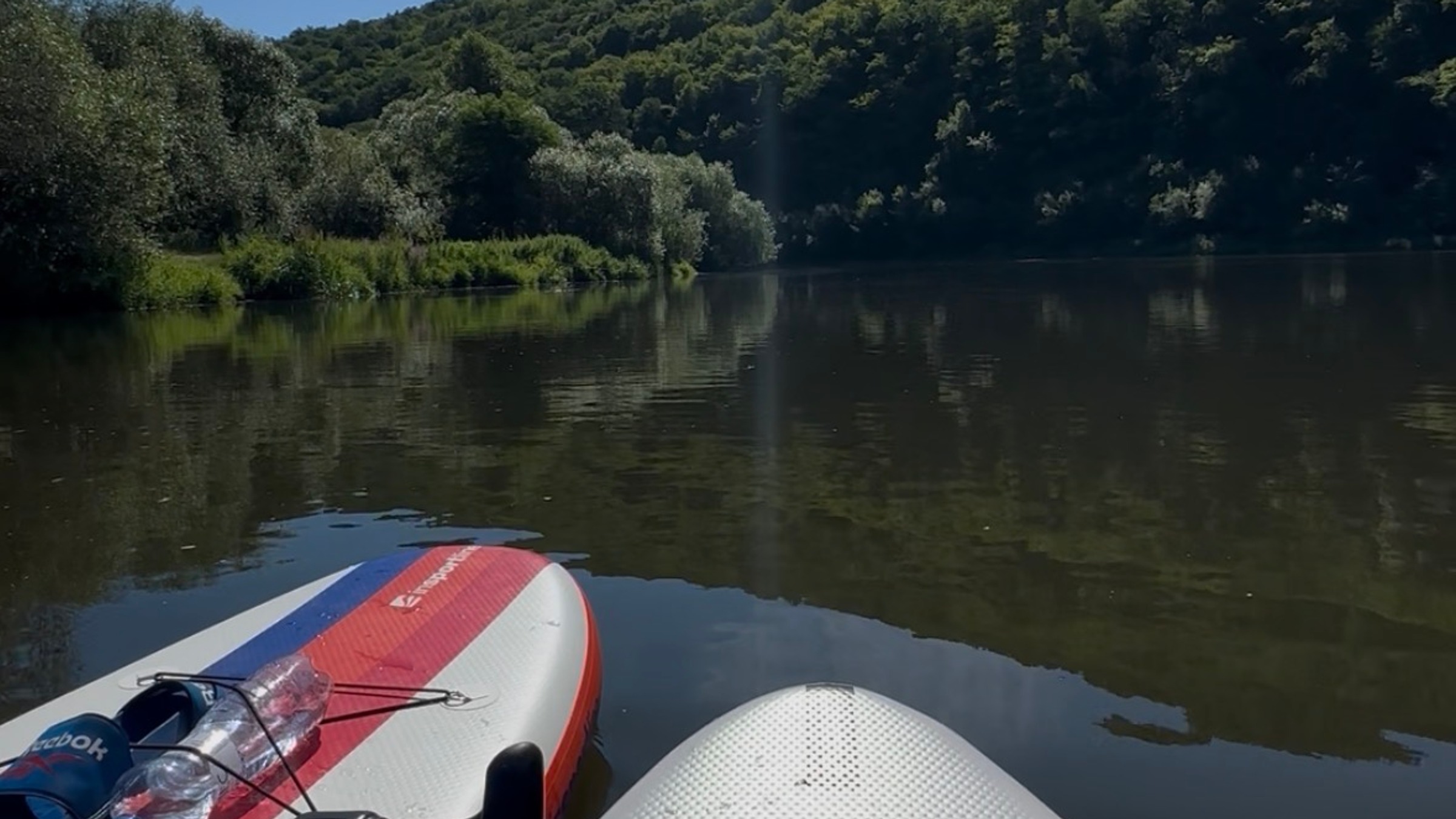 Z Hýskova do Berouna na paddleboardu