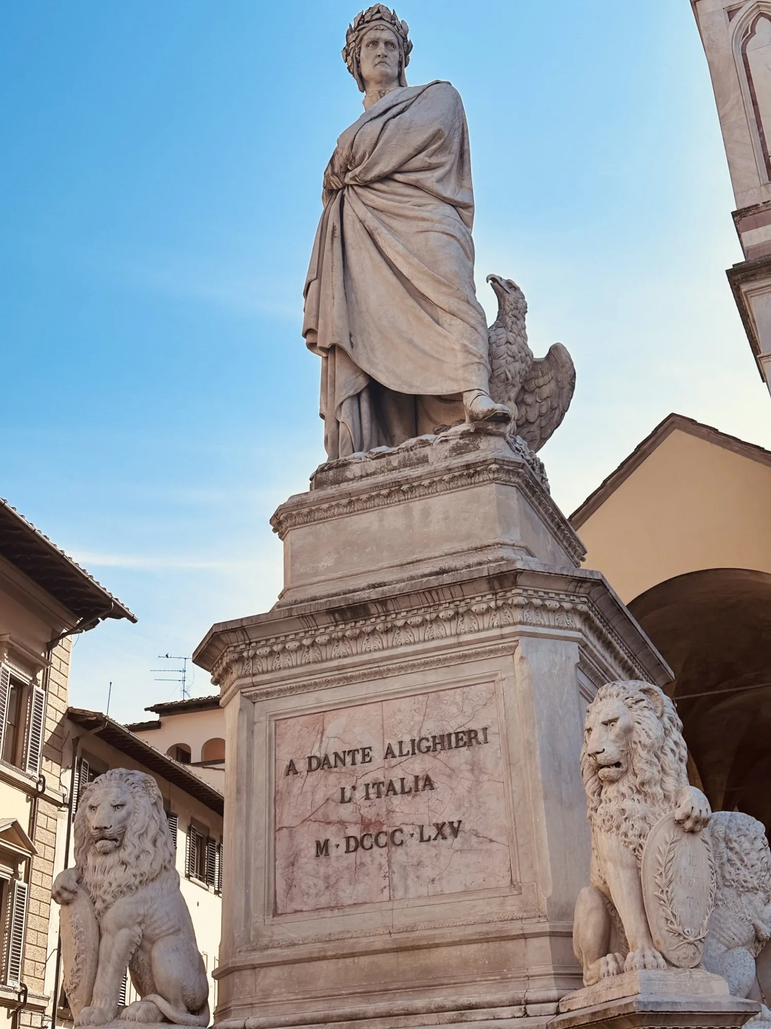 Socha Dante