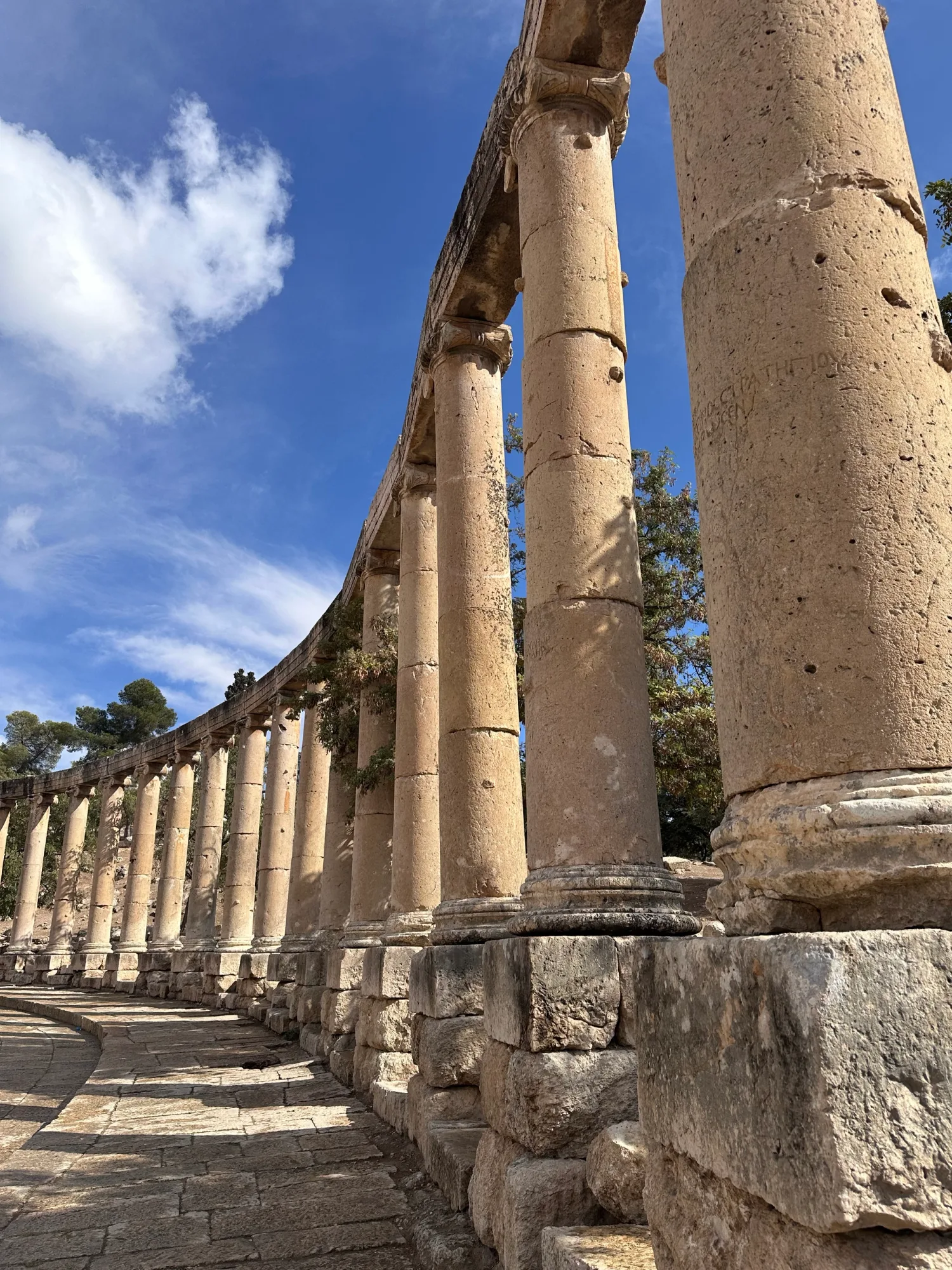 Jerash archeologické naleziště 
