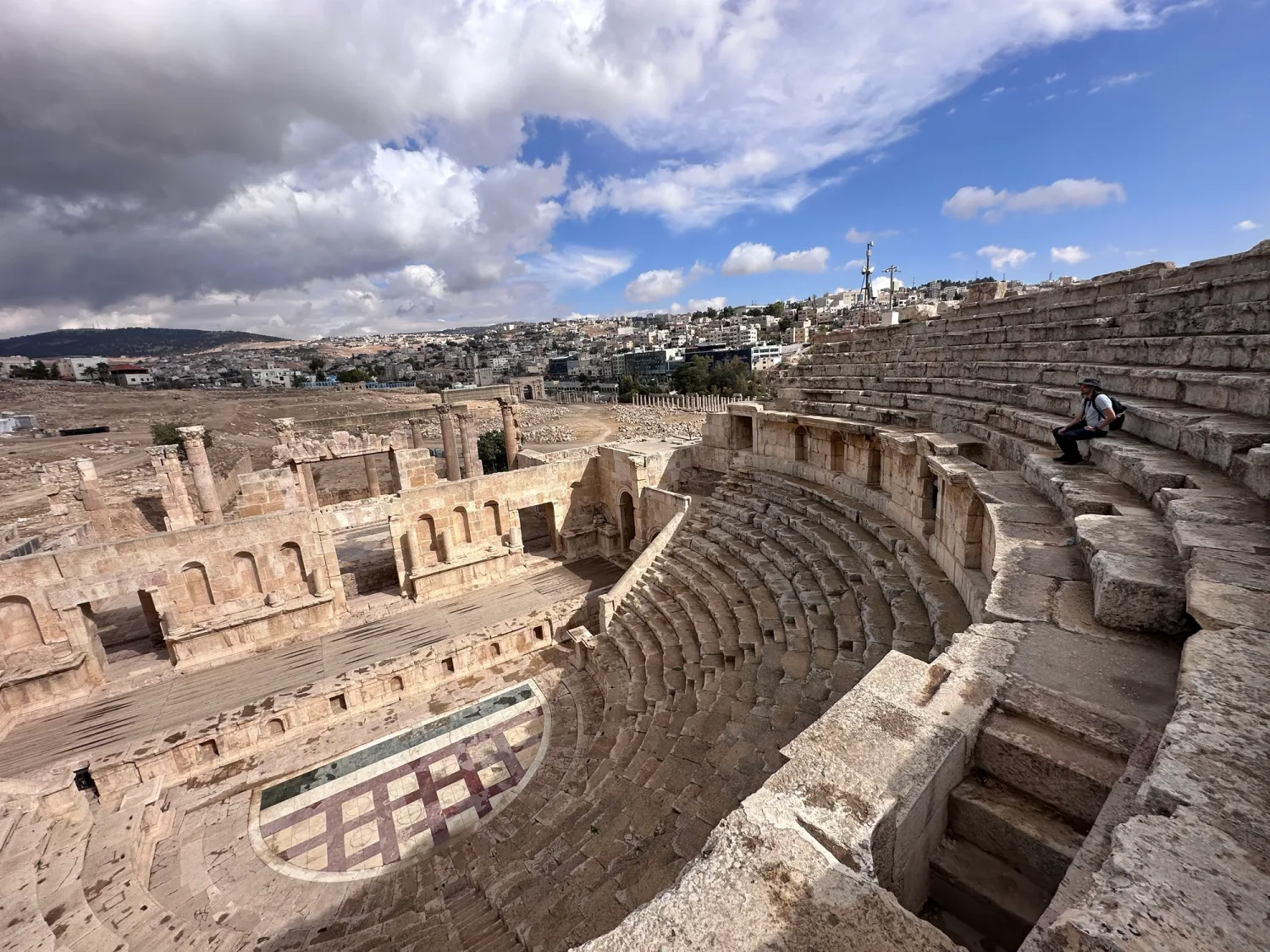 Jerash archeologické naleziště 
