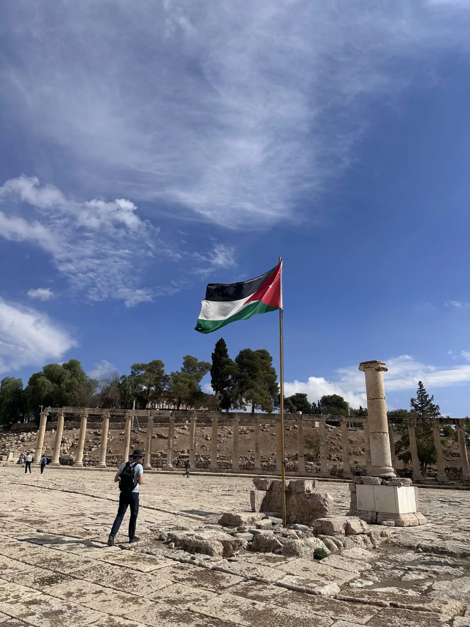 Jerash archeologické naleziště 