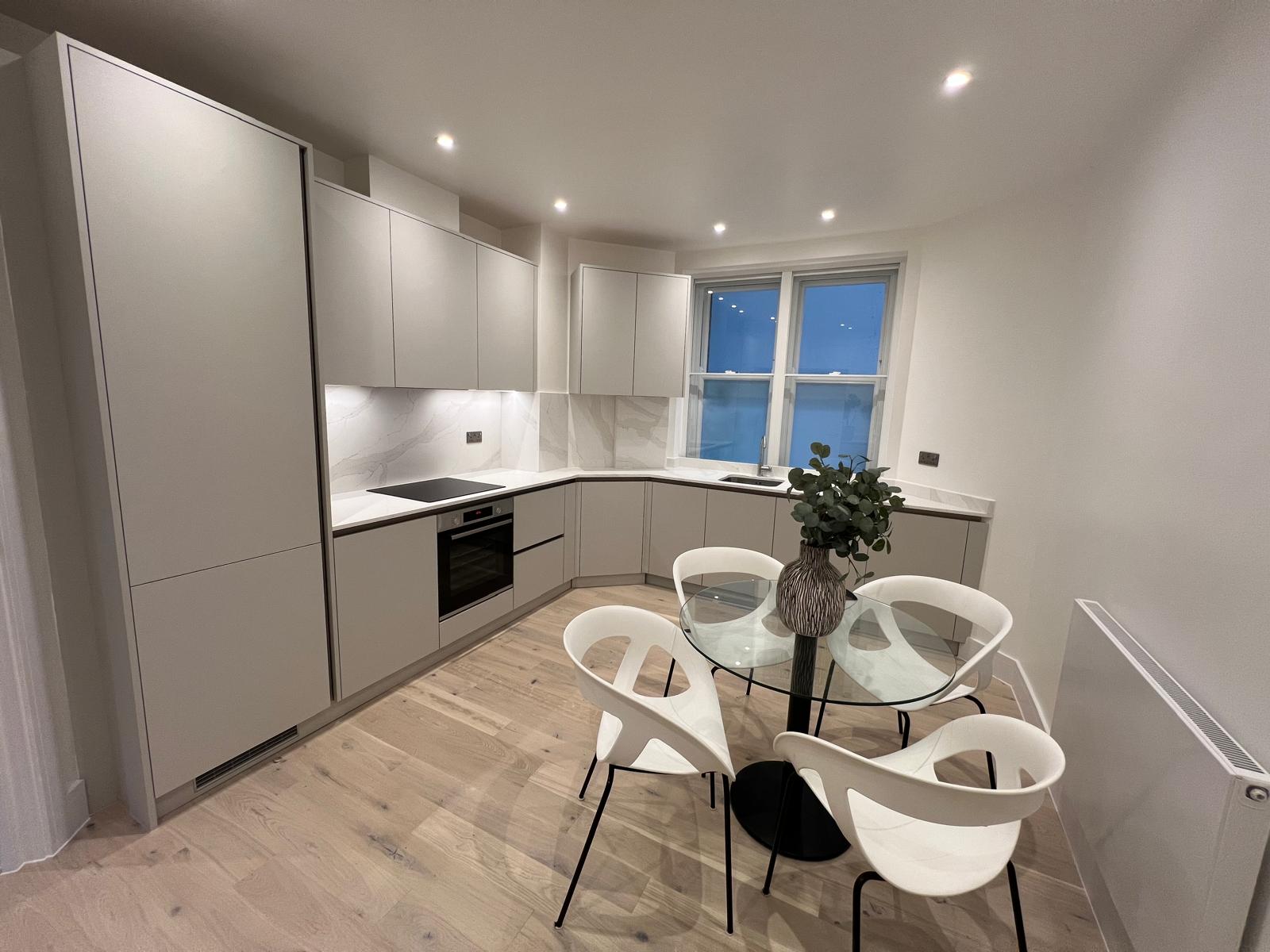 Bespoke kitchen cabinetry, Harley Street