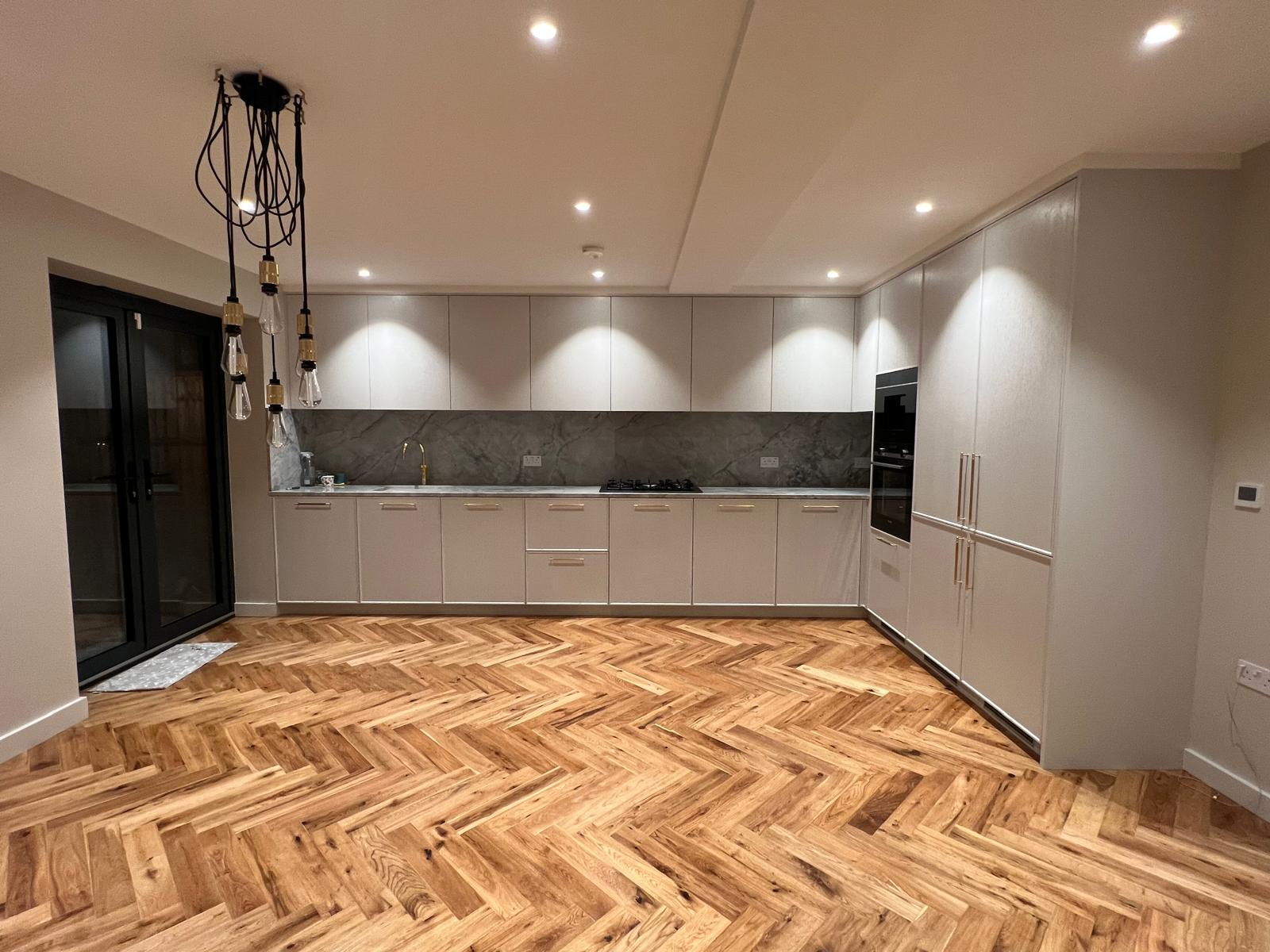 Made-to-measure kitchen cabinetry in a Stanmore house