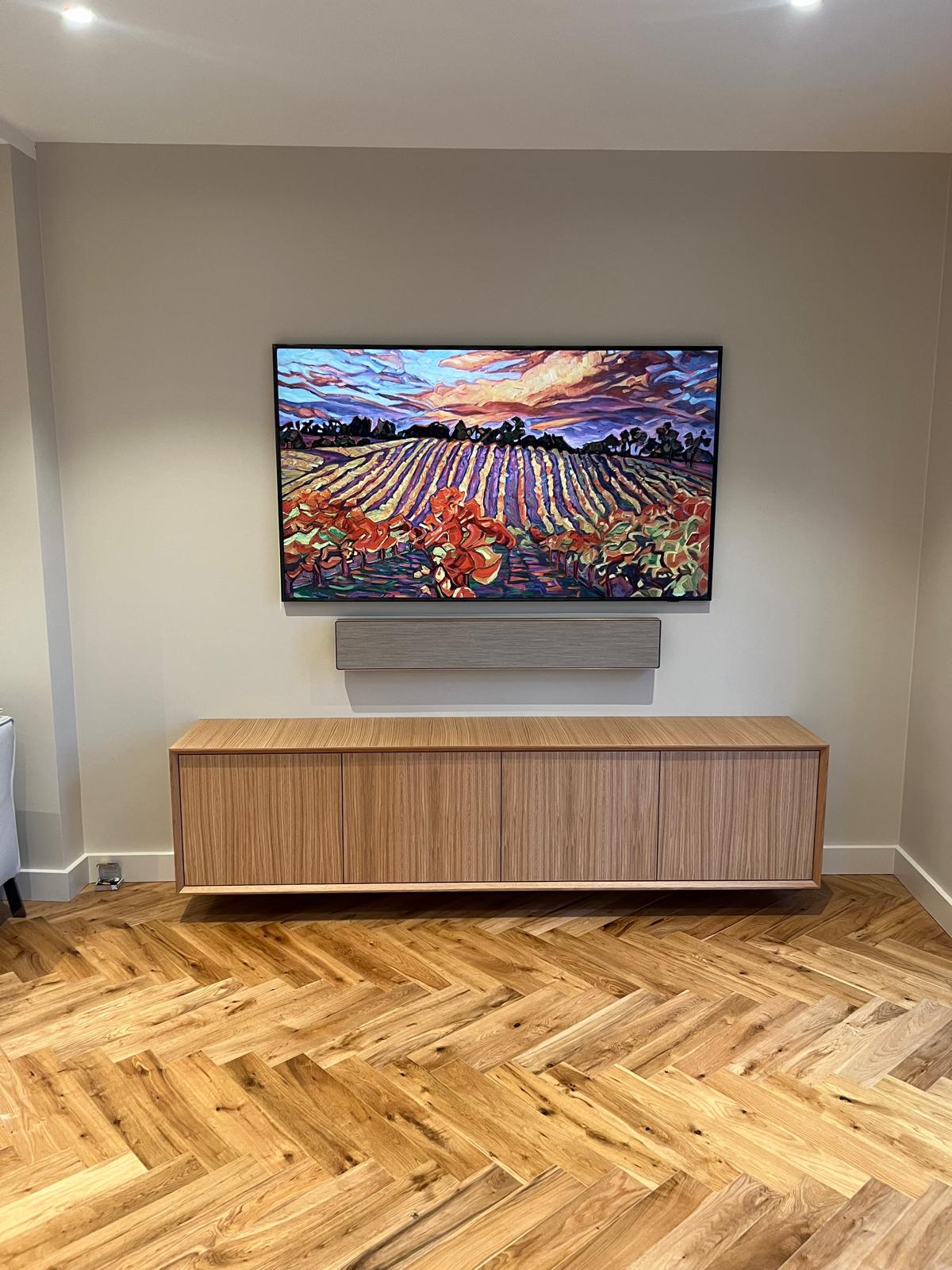 Built-in TV and media unit, Stanmore