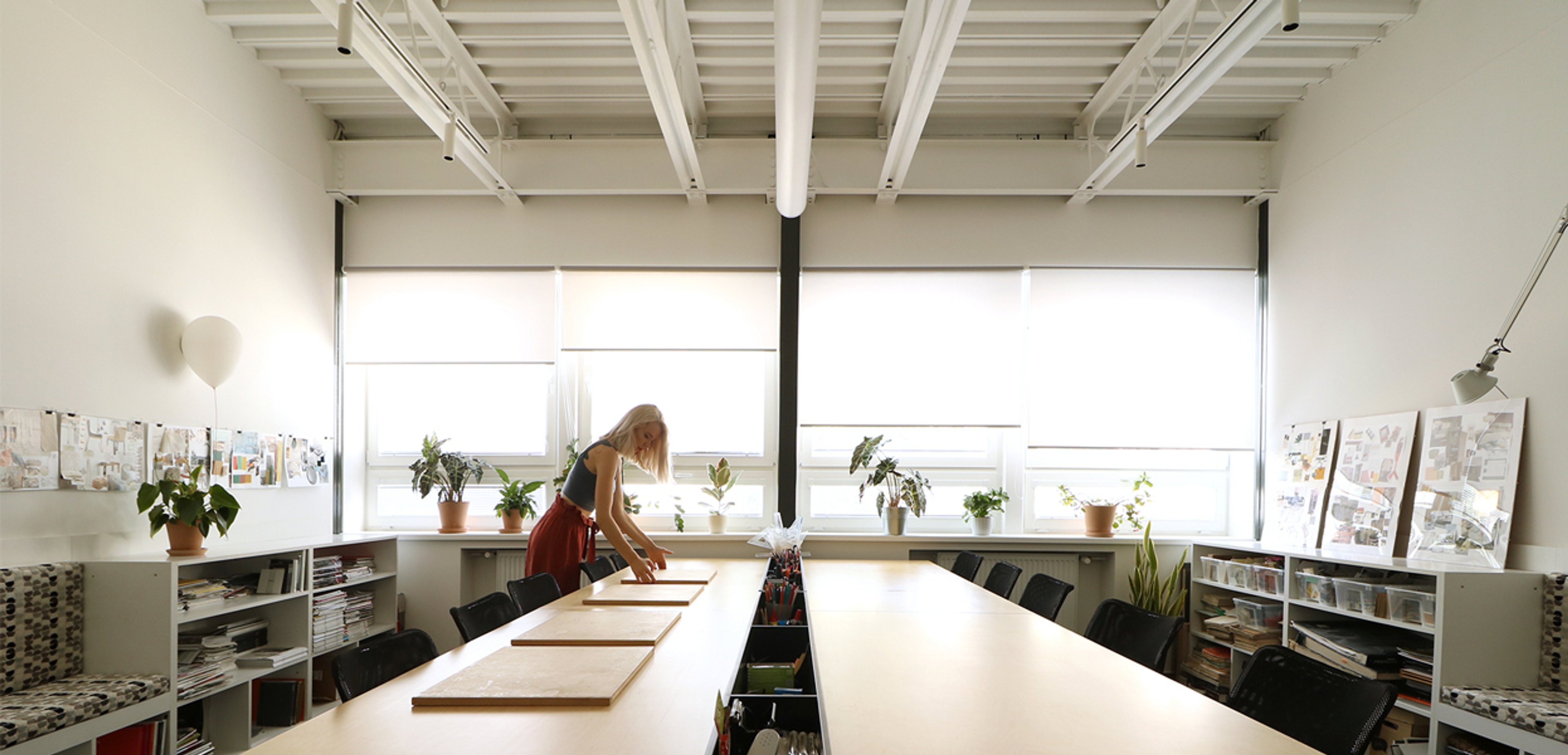 Interiér kancelárií Gajova