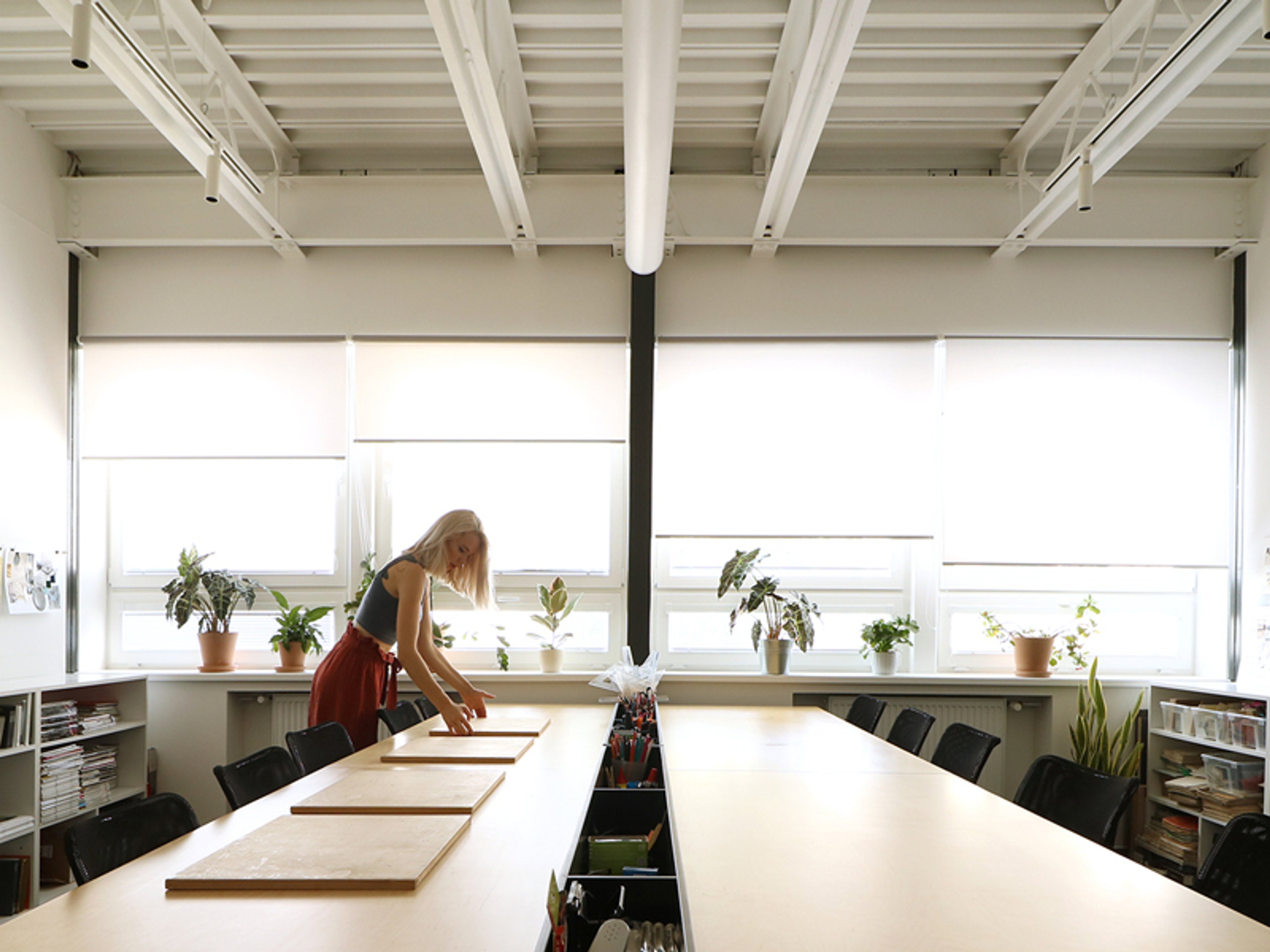 Interiér kancelárií Gajova