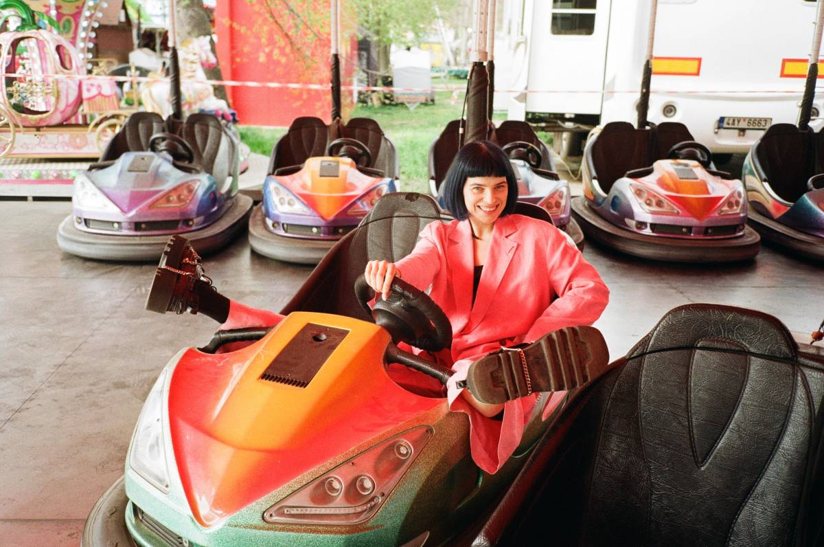 Katarzia at the fair