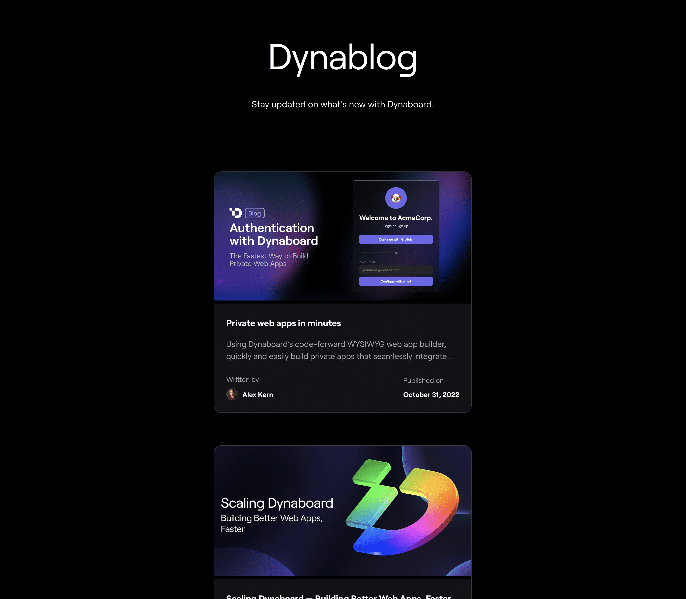 Dynaboard