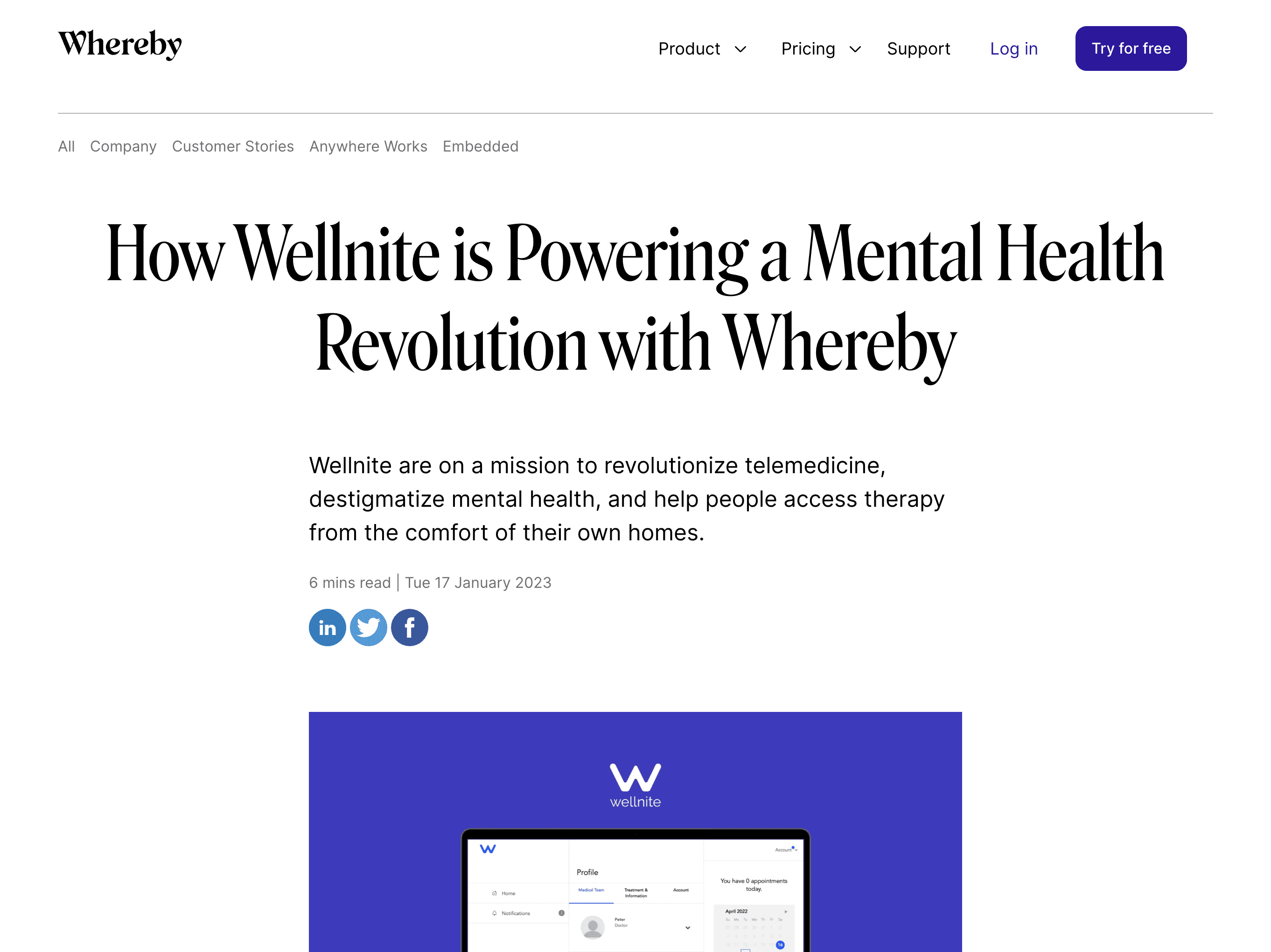 Whereby