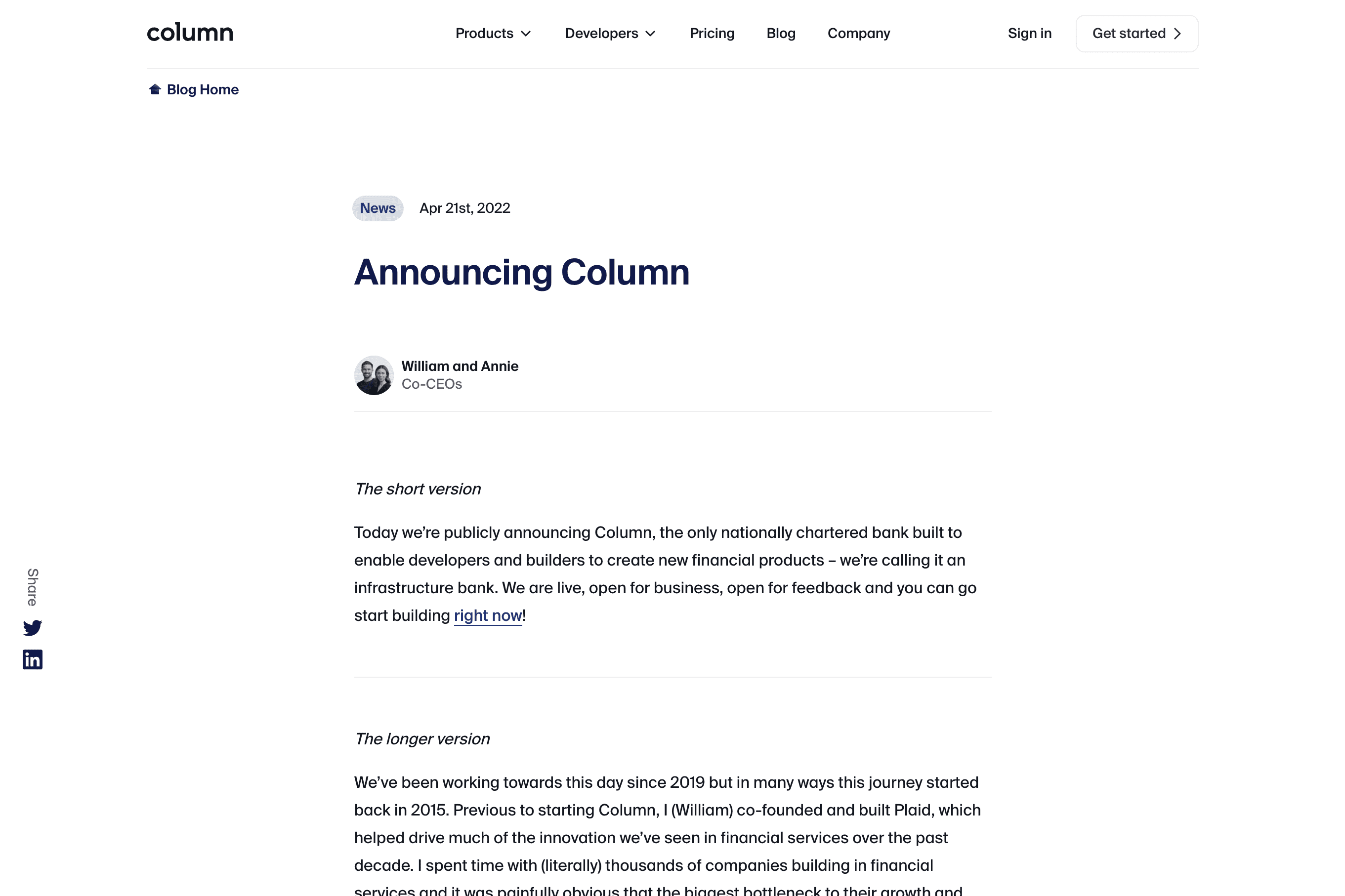 Column