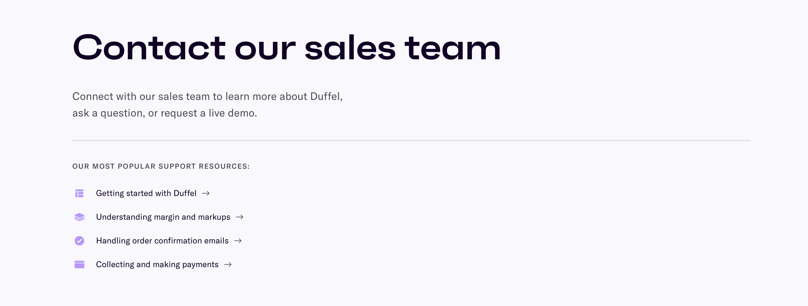 Duffel