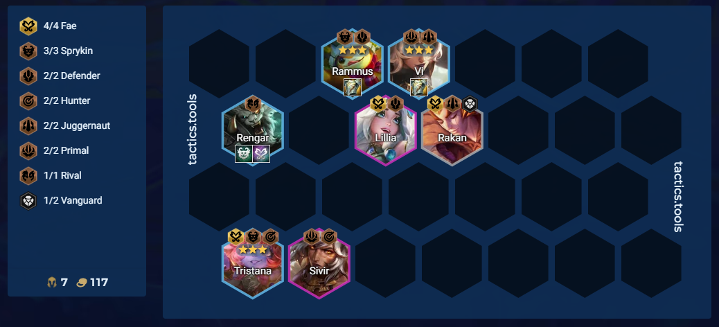 Fae/Spyrkin Rengar board