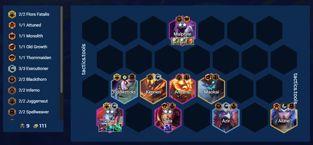 Malphite Soraka board