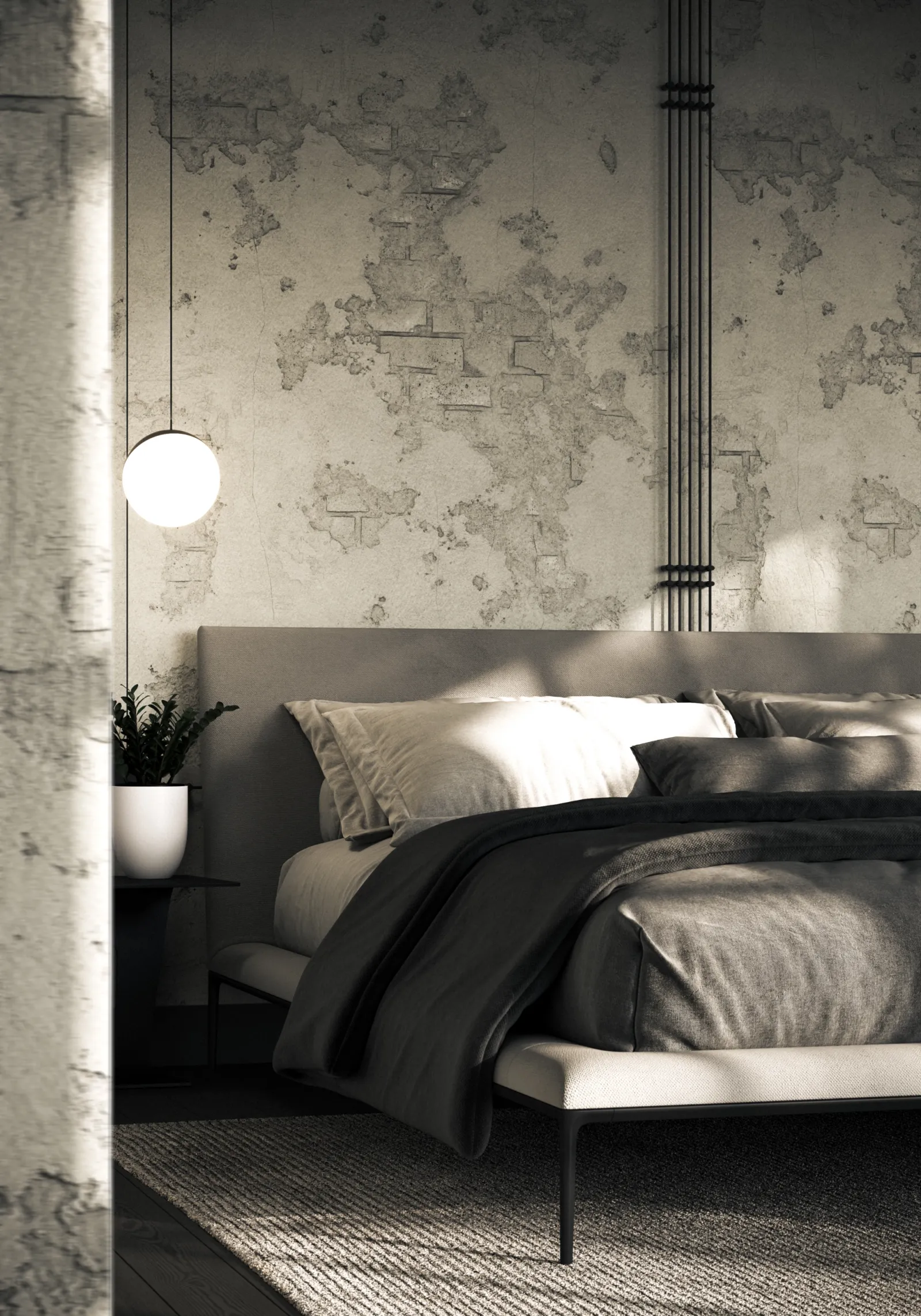 INDUSTRIAL BEDROOM