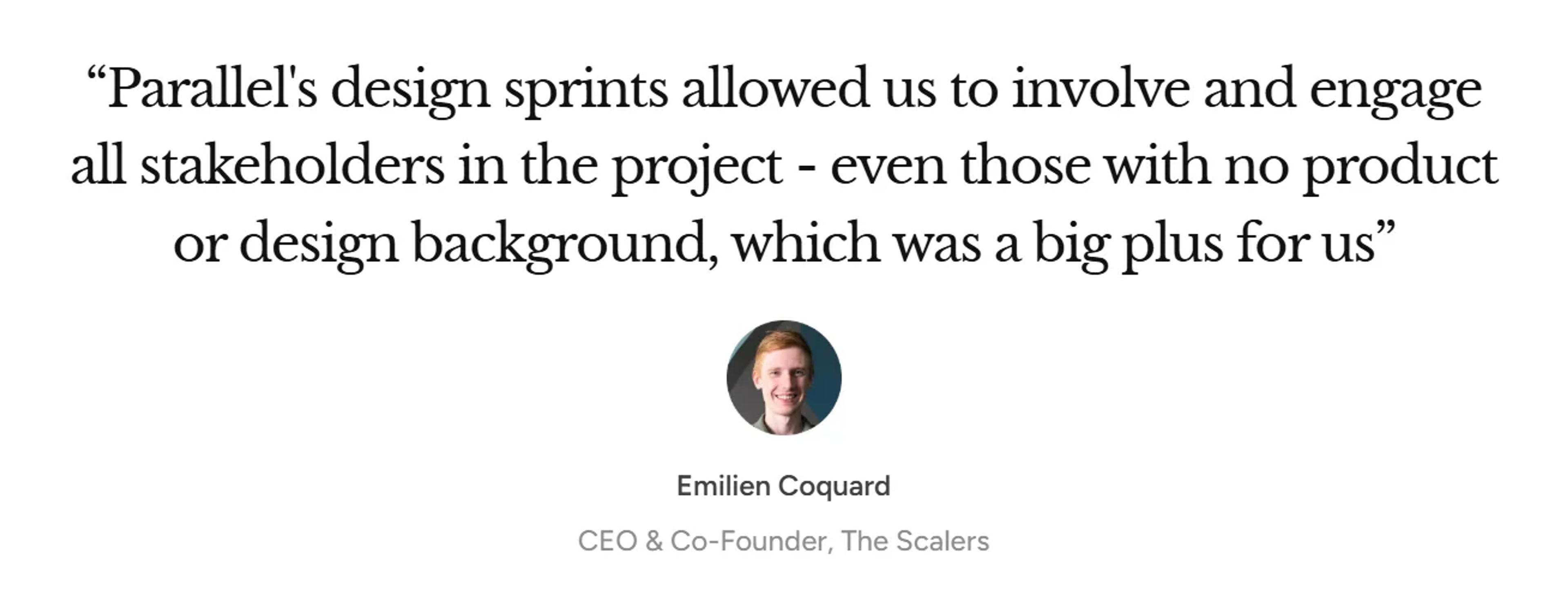 Parallel testimonial
