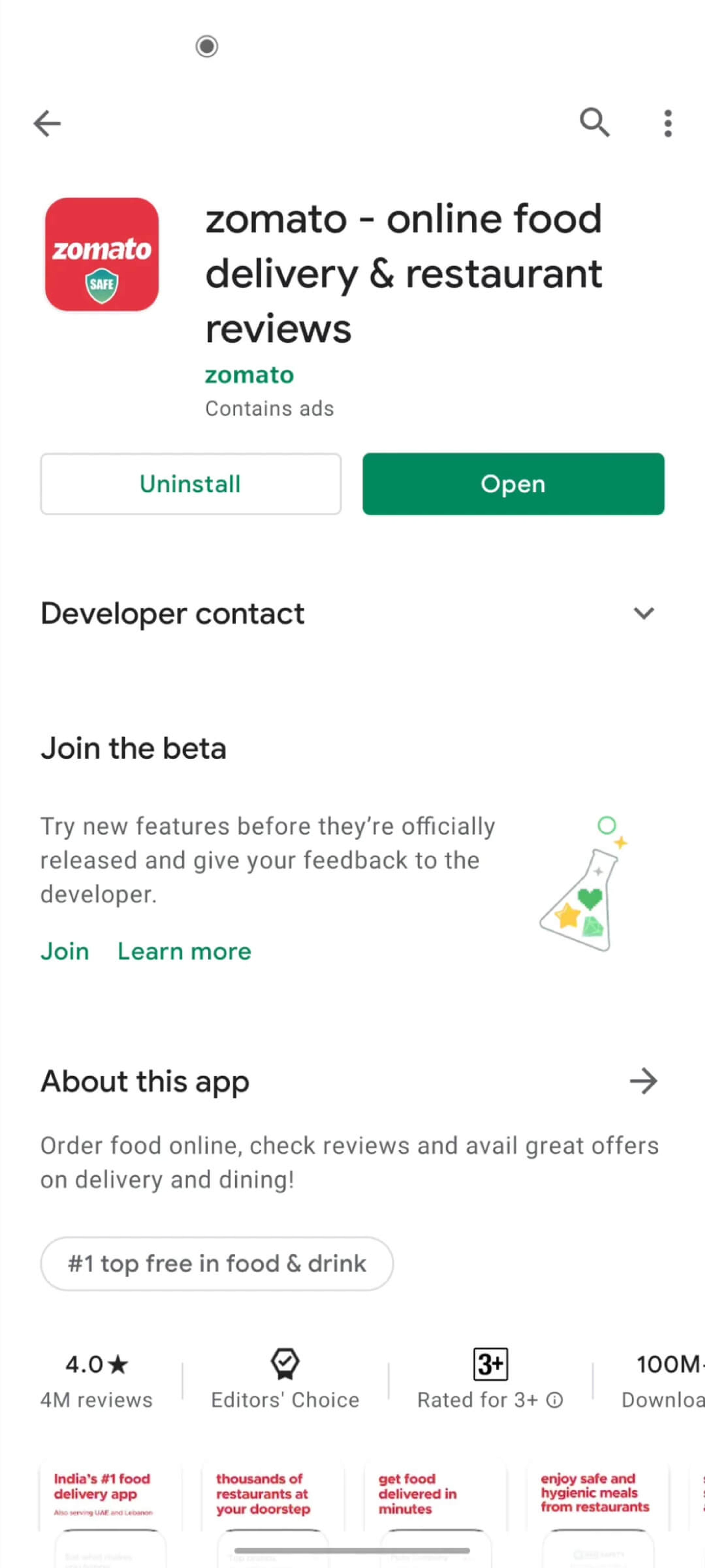 Zomato-Onboarding